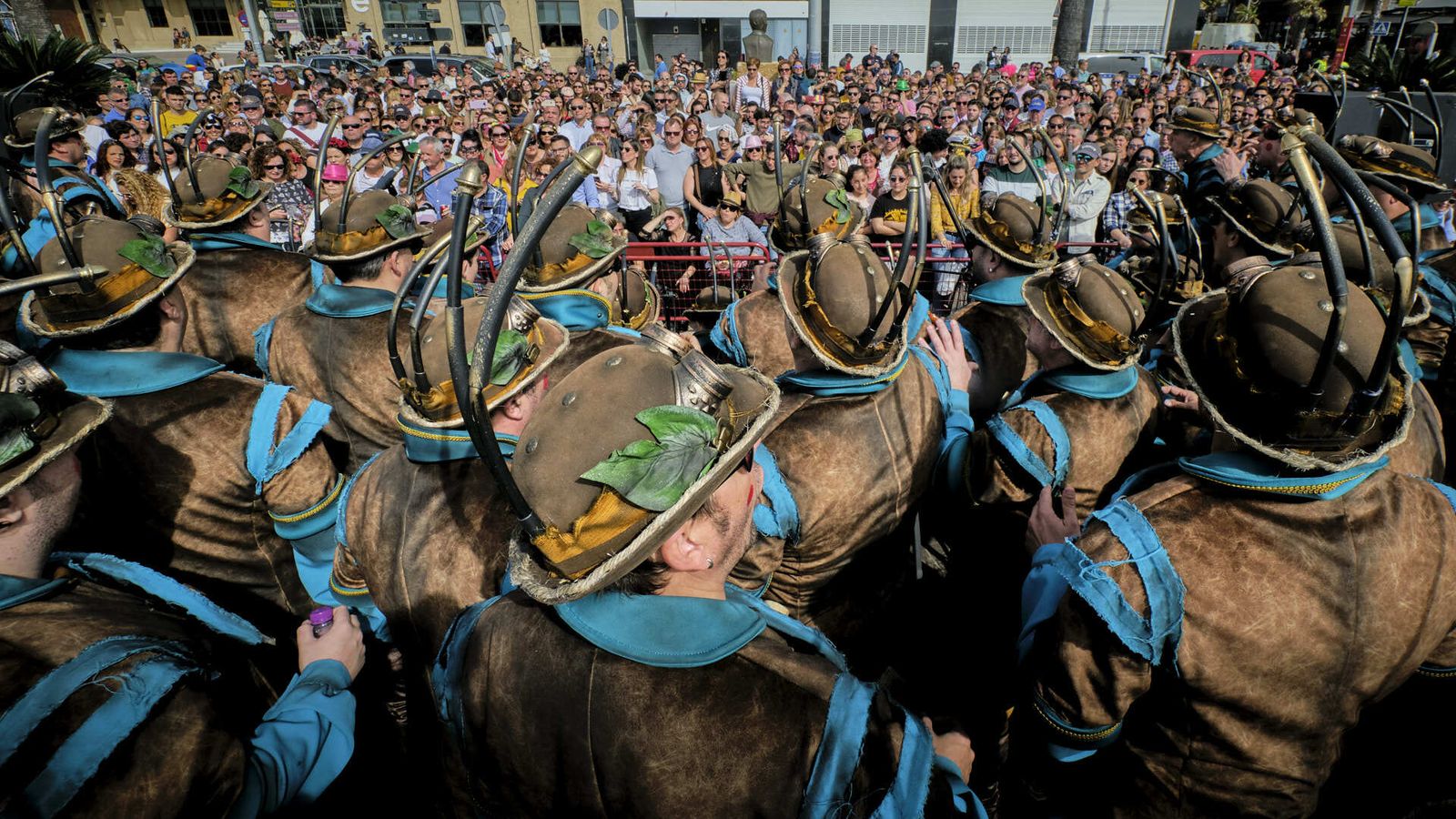 Batalla de Coplas en el Paseo Marítimo de Cádiz