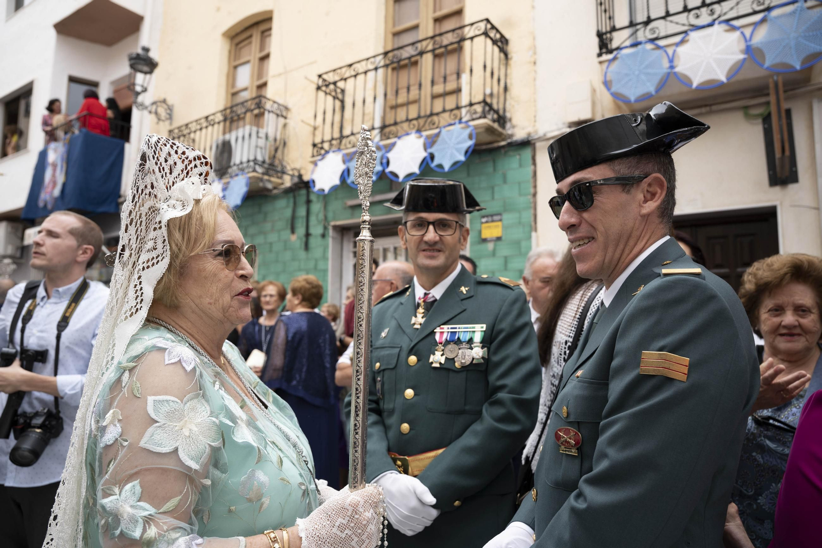 Las imágenes de la misa y procesión en Macael por las fiestas en honor a Nuestra Señora del Rosario