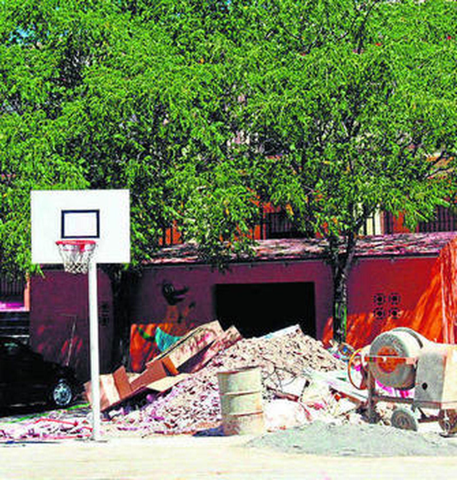 El colegio Abencerrajes ya fue objeto de obras en 2007.