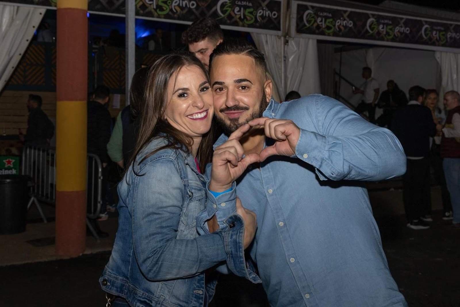 Feria de San Lucas por la noche, en imágenes