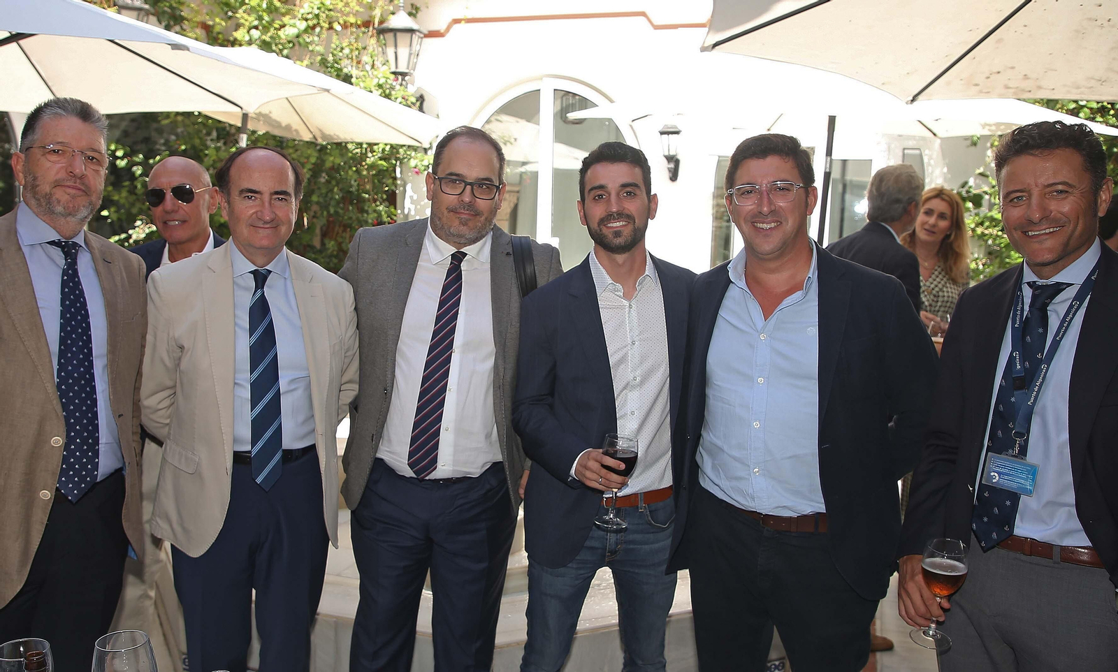 La conferencia del comisionado para el Corredor Atlántico en el Propeller Club Algeciras, en imágenes