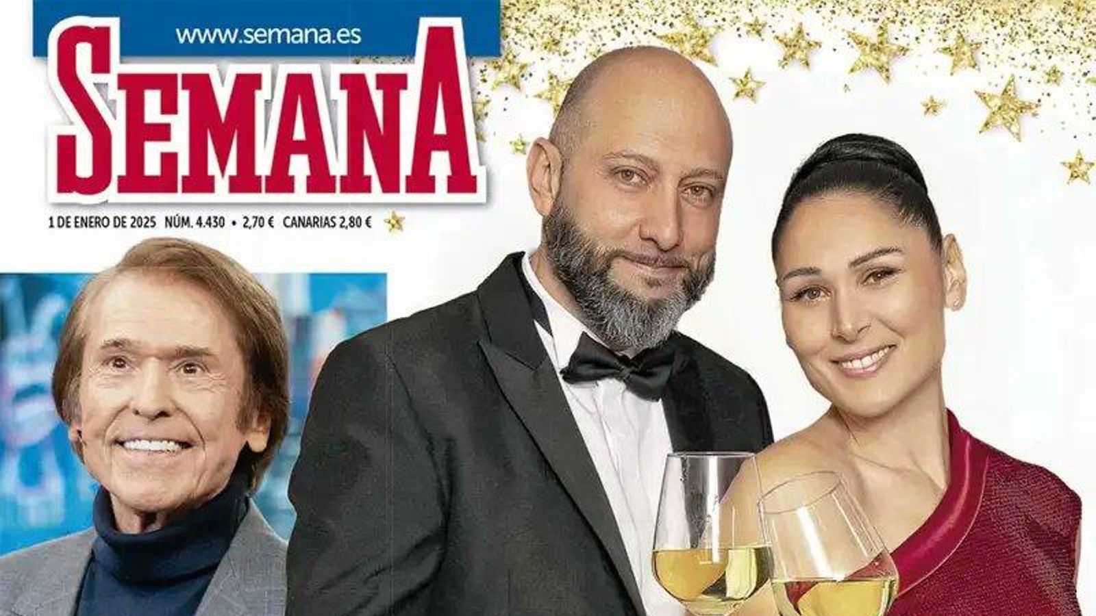 Rosa López e Iñaki García en la portada de 'Semana'