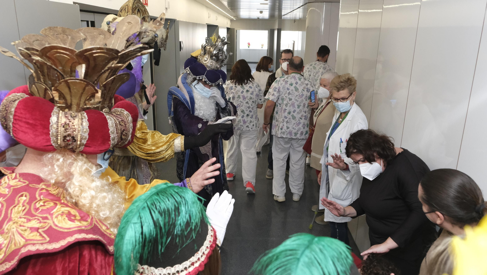 Los Reyes Magos en el Hospital Torrecárdenas de Almería