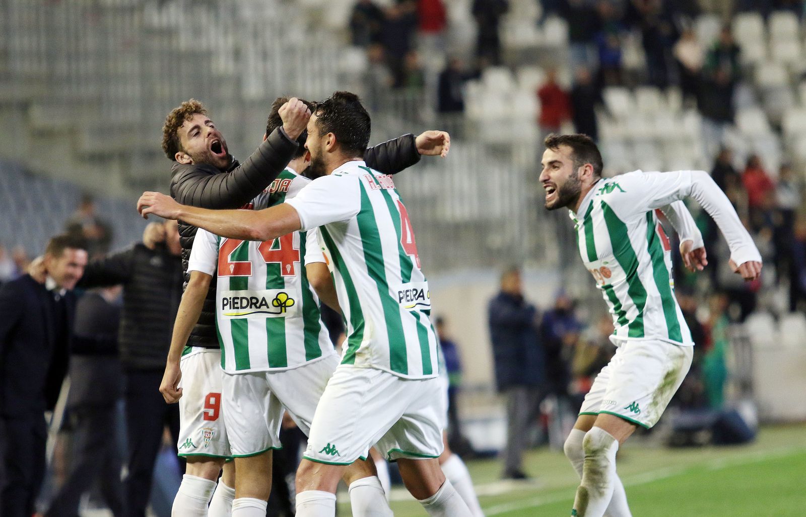 Las imágenes del Córdoba-Málaga