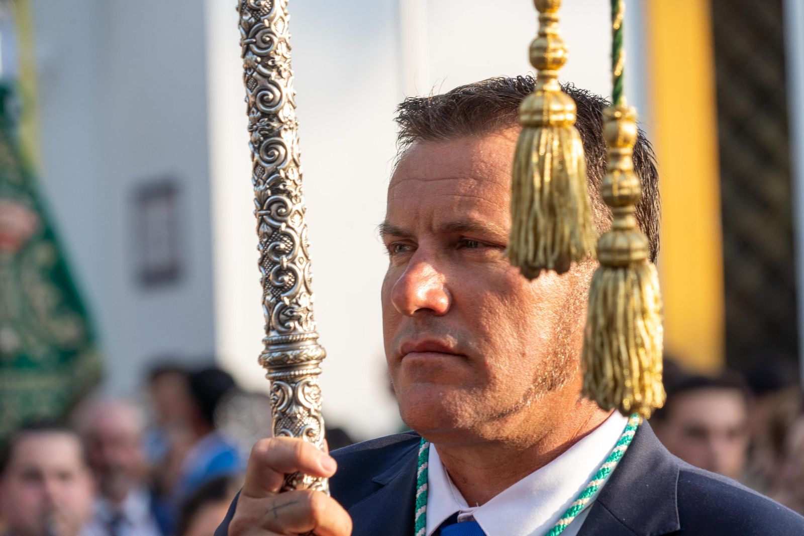 Imágenes del Rosario Jubilar rociero celebrado por las 25 hermandades filiales de la Matriz de Almonte en La Merced