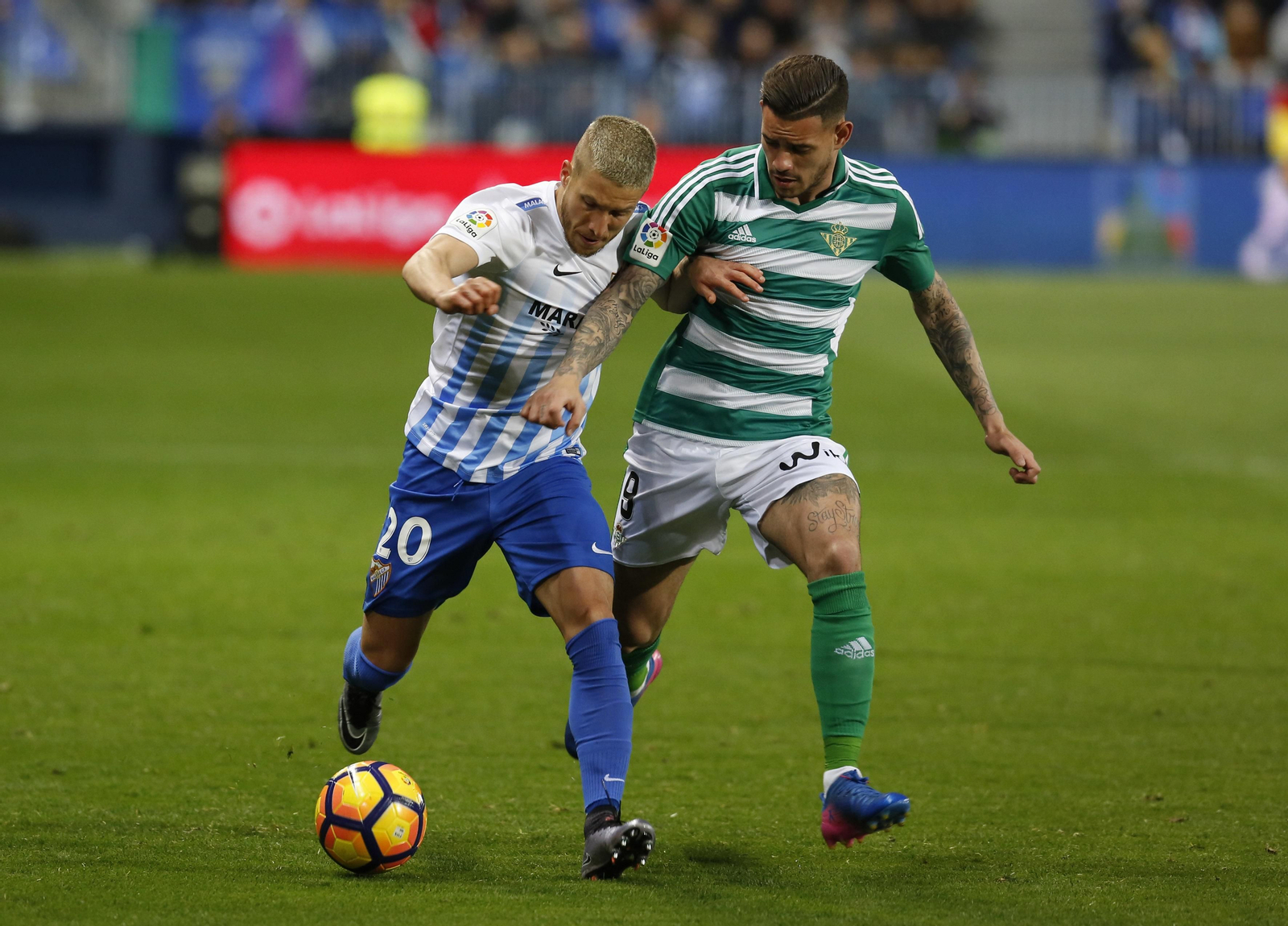 Las imágenes del Málaga-Betis