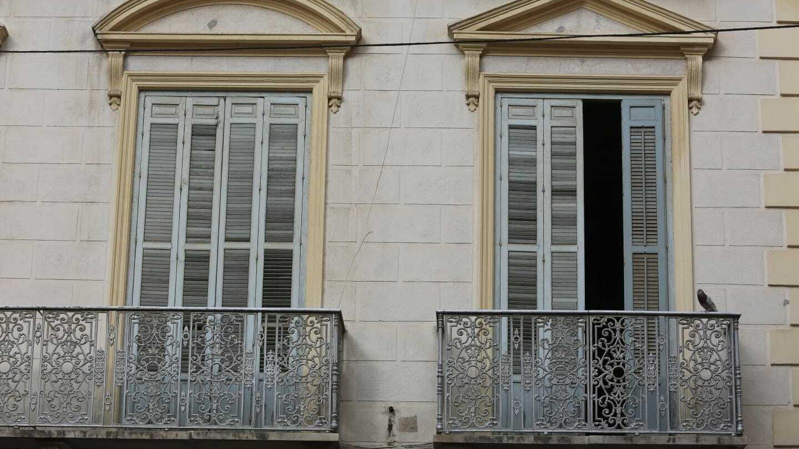 Datelle de los balcones del edificio.