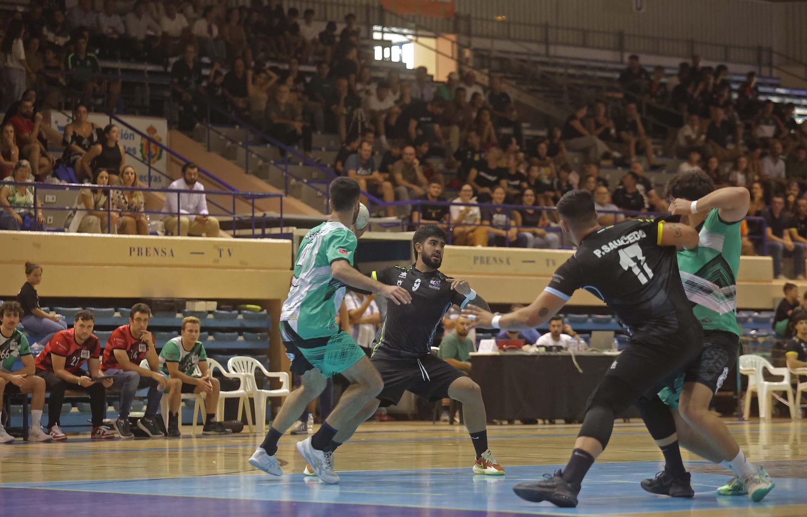 Las mejores fotos del Balomano Algeciras - Madrid Base Villaverde