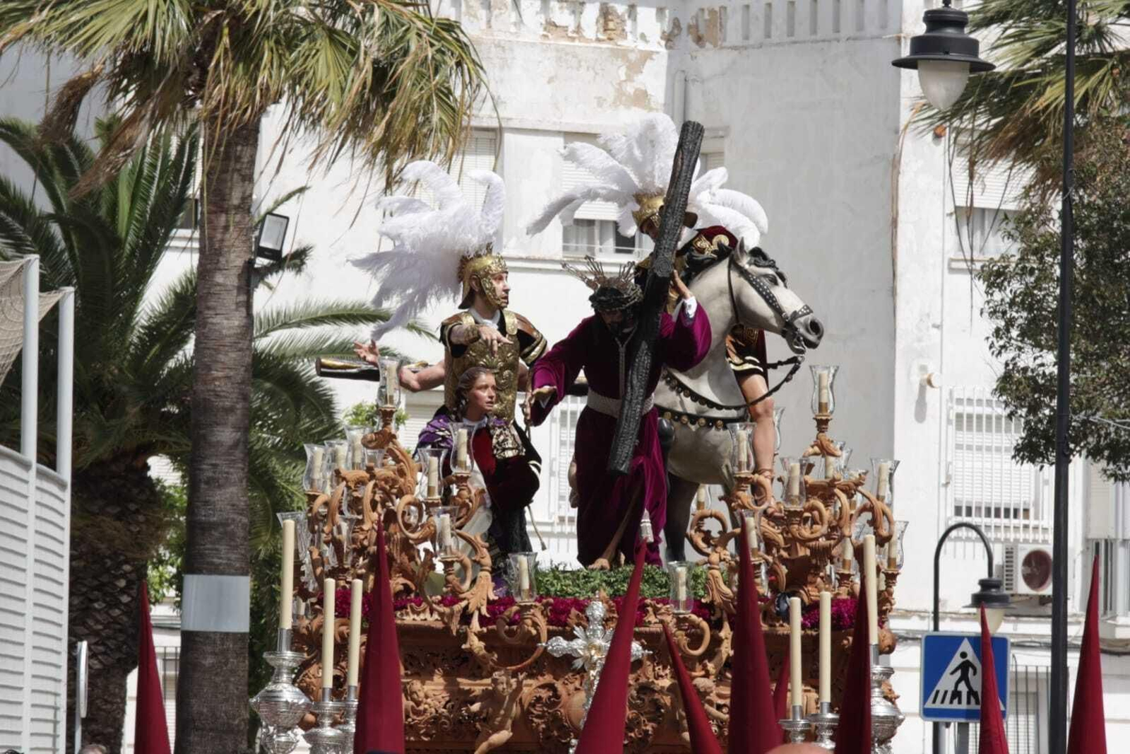 Las imágenes de la hermandad de Tres Caídas de la Semana Santa de San Fernando 2023.
