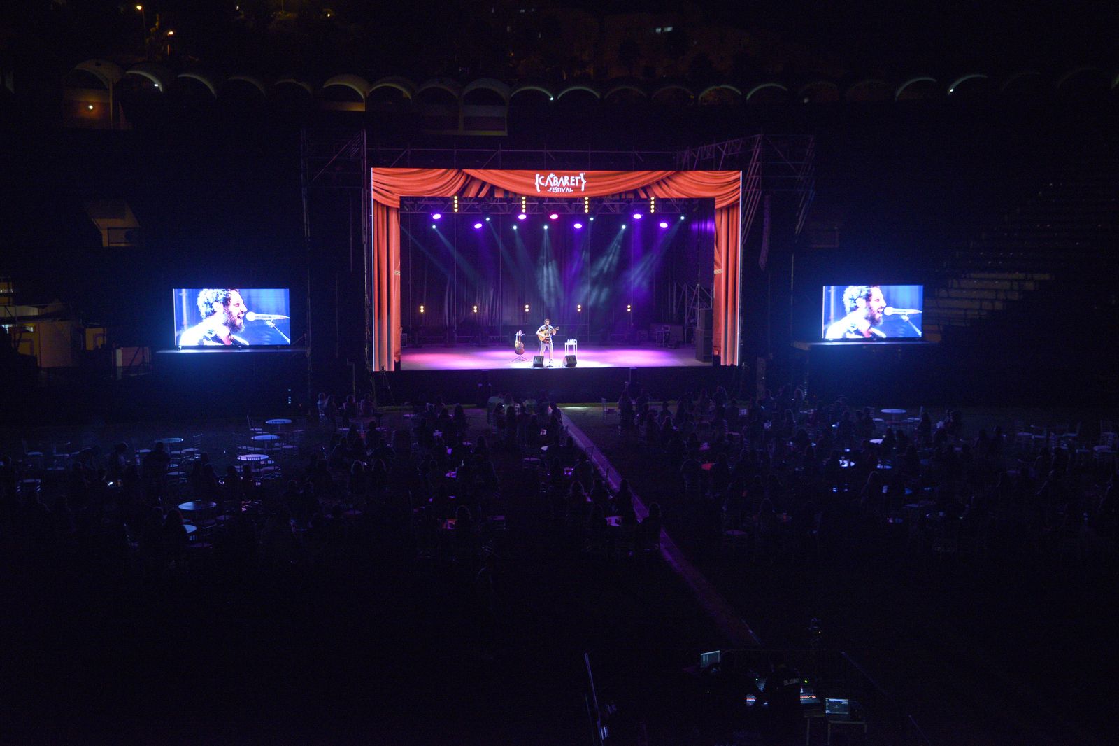 Fotos de El Kanka enel Cabaret Festival de Algeciras