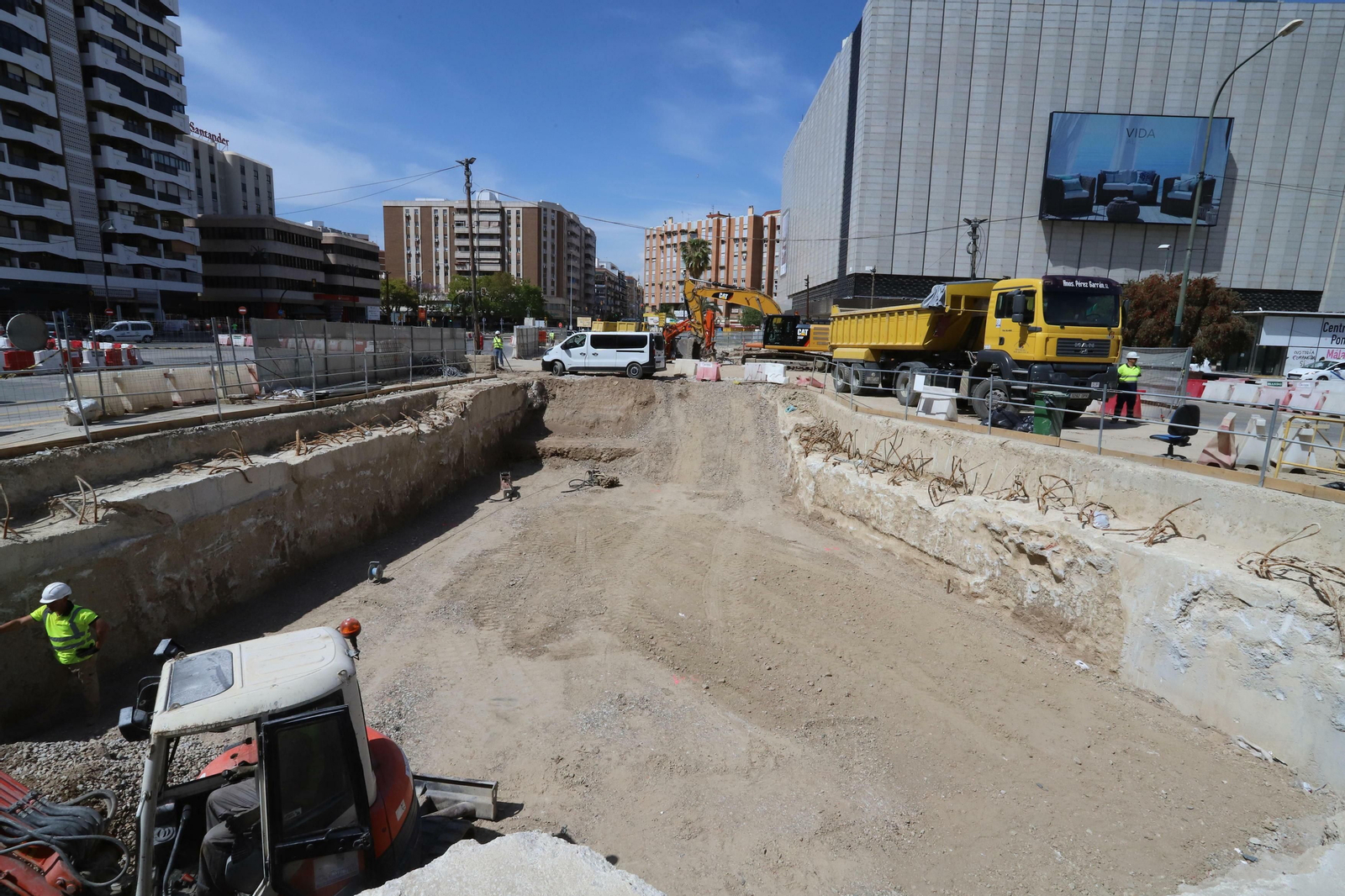 Los restos arqueológicos del Metro Málaga, en fotos
