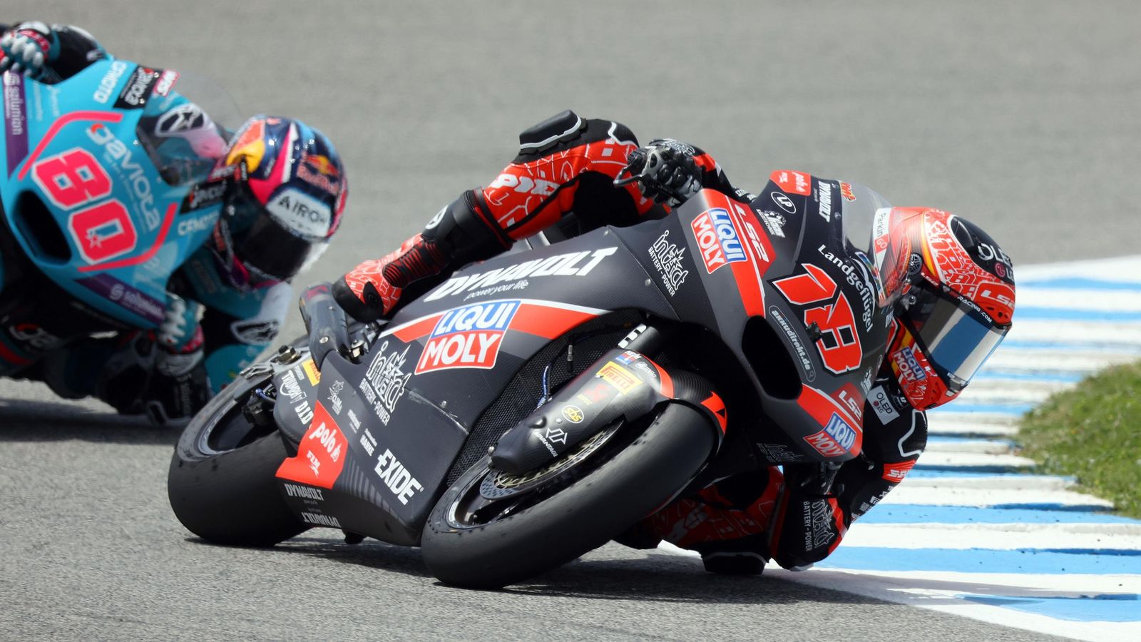 Imágenes de los entrenamientos de Moto2 del Viernes en Jerez