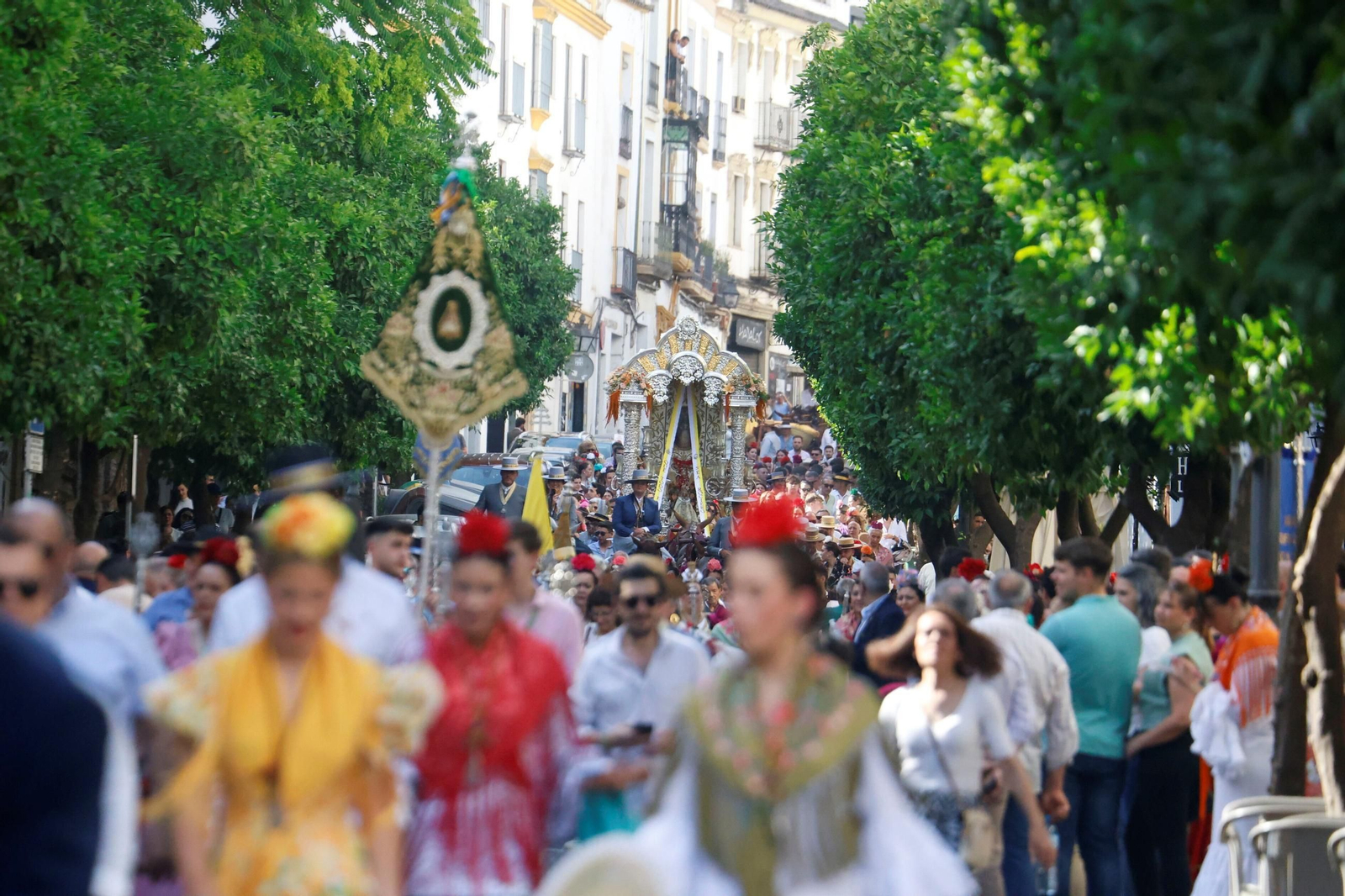 La salida de la Hermandad del Rocío de Córdoba