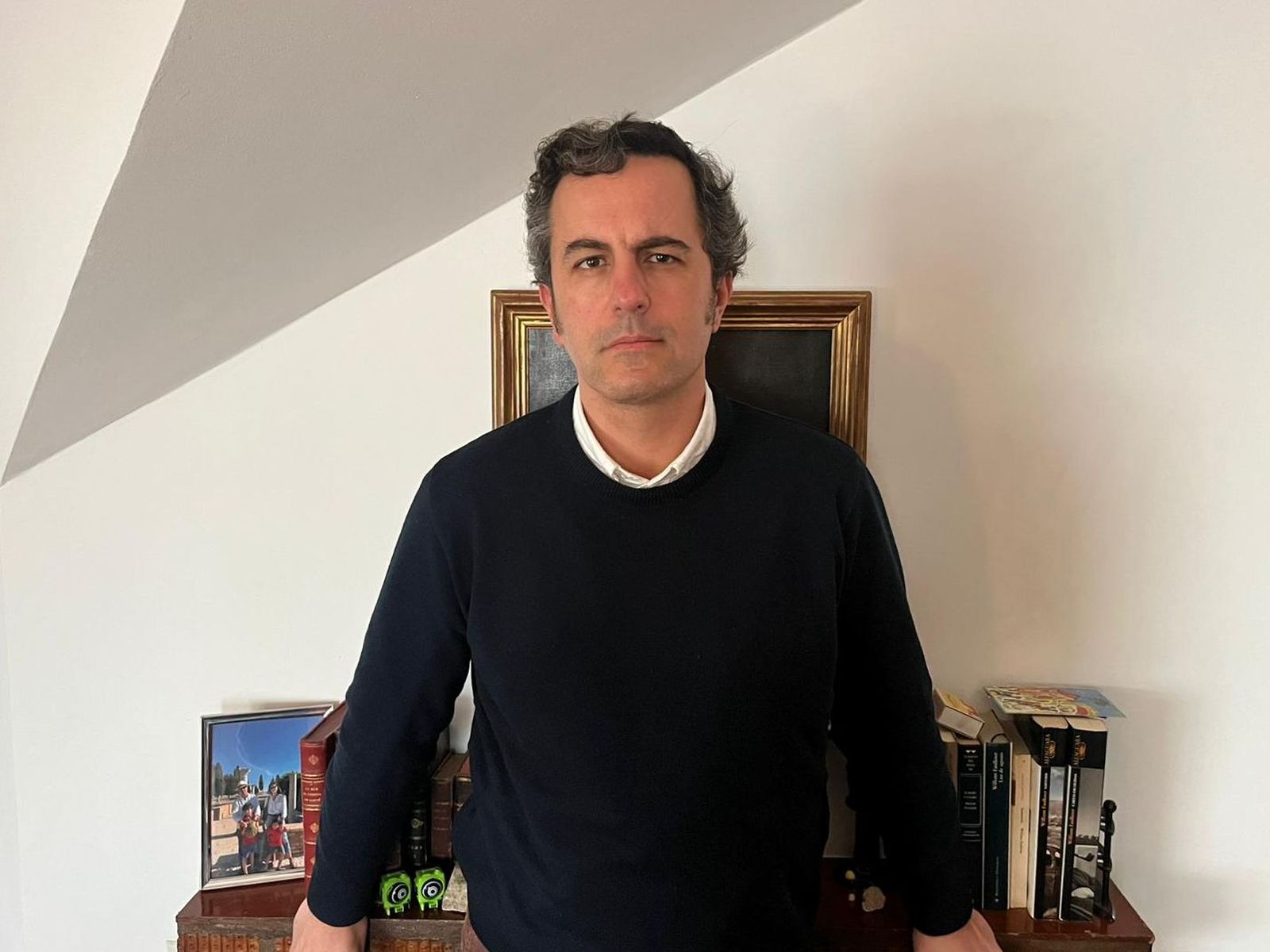 El escritor Rafael Maldonado