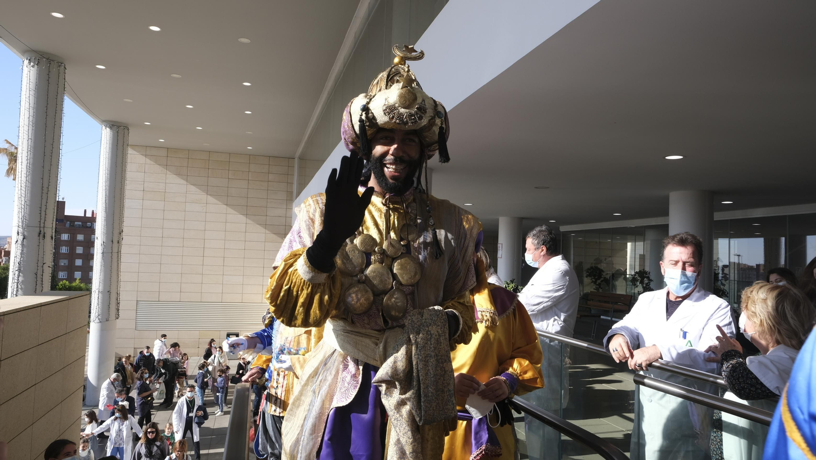 Los Reyes Magos en el Hospital Torrecárdenas de Almería