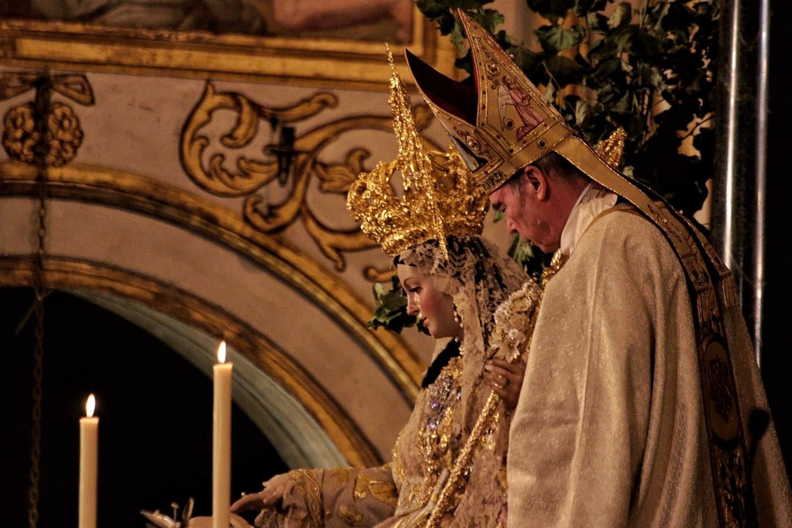 Las fotos de la coronación de la Divina Pastora de Málaga