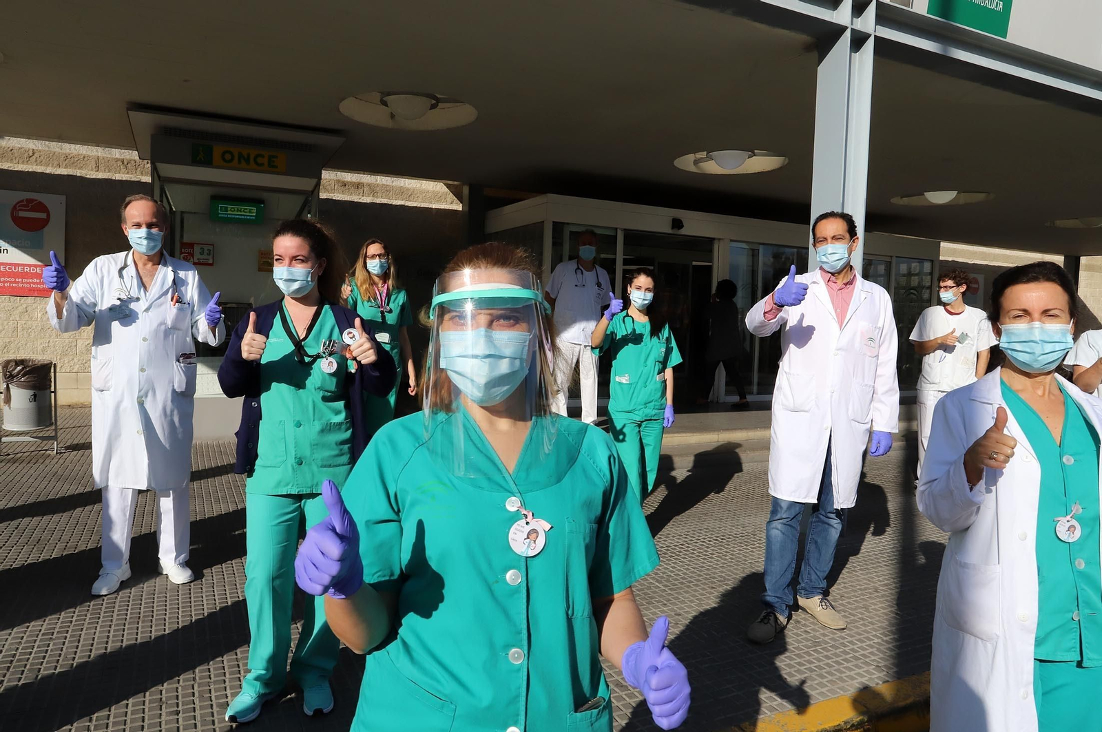 Imágenes de la unidad de Oncología del Hospital Juan Ramón Jiménez