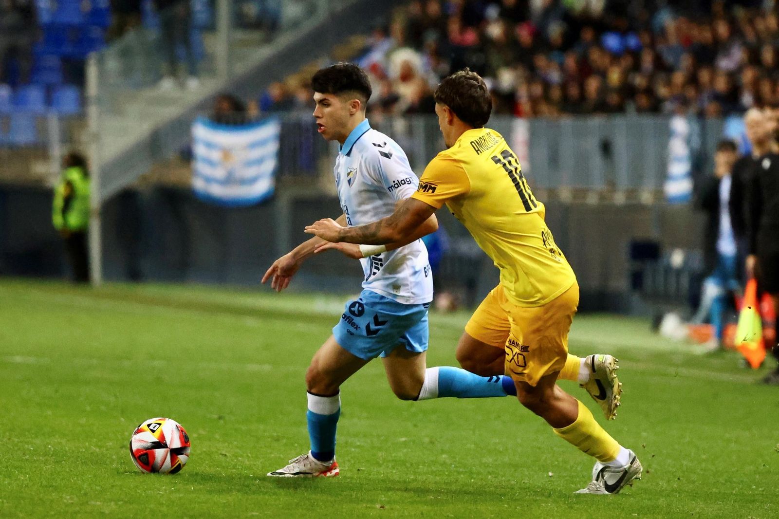 La etapa de Antoñito Cordero en el Málaga CF, en fotos