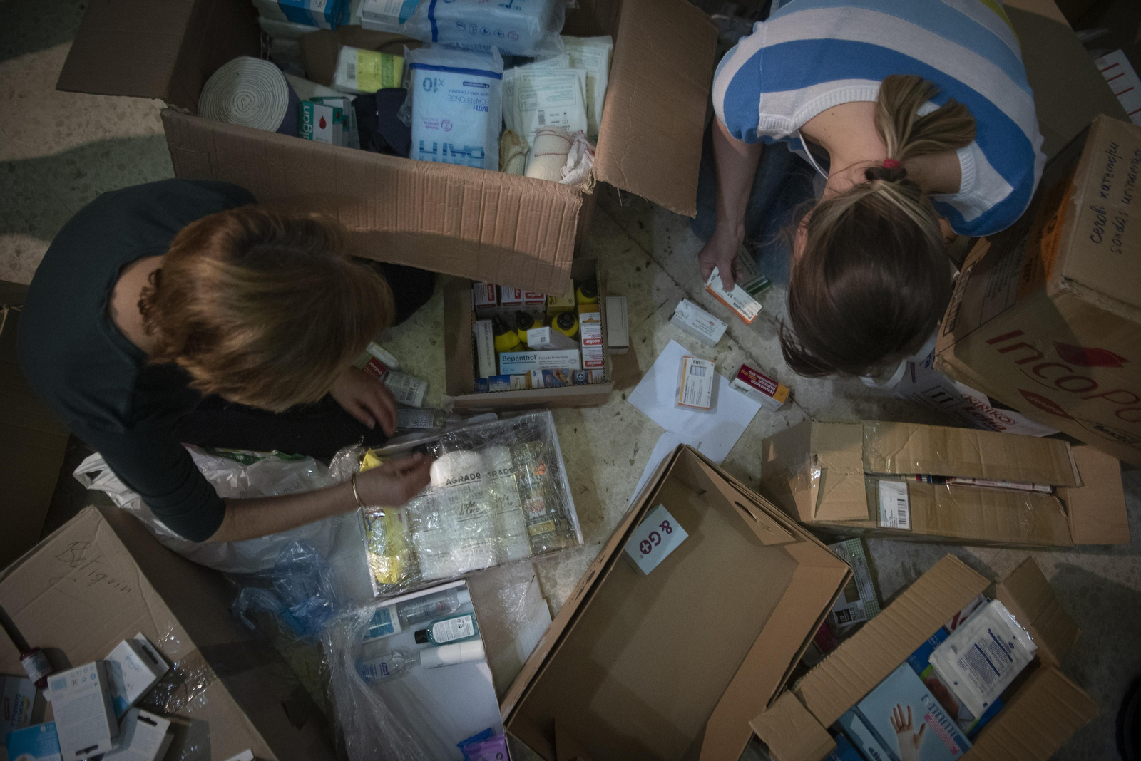 La solidaridad de Sevilla con el pueblo ucraniano