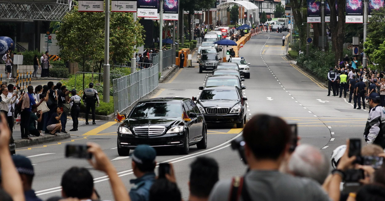 Las imágenes del encuentro entre Kim Jong-un y Trump