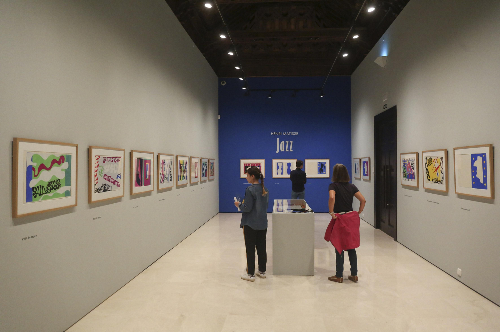 La exposición 'Henri Matisse. Jazz' en la Sala Noble del Museo Carmen Thyssen.