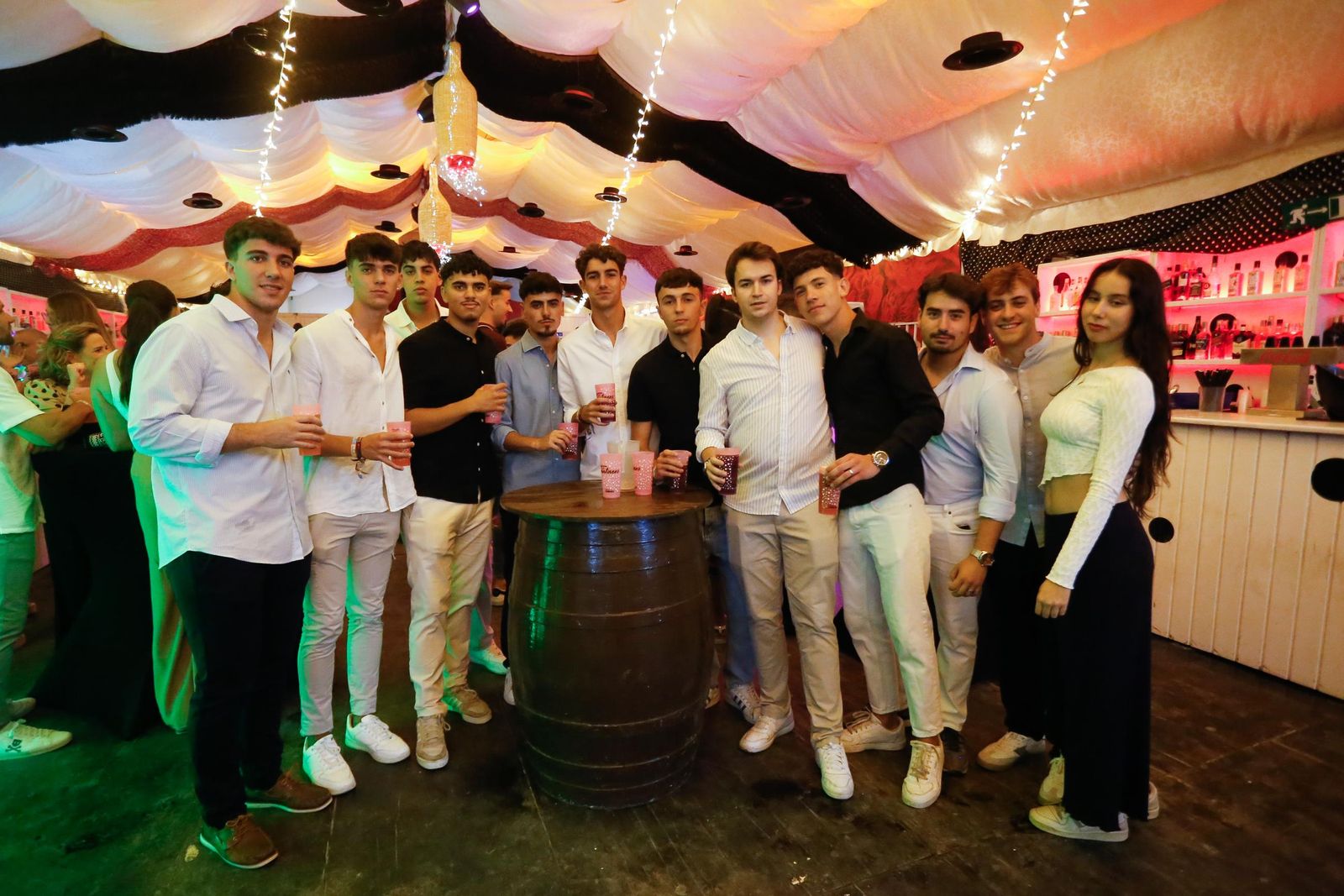 Búscate en las fotos del lunes en la Feria de La Línea