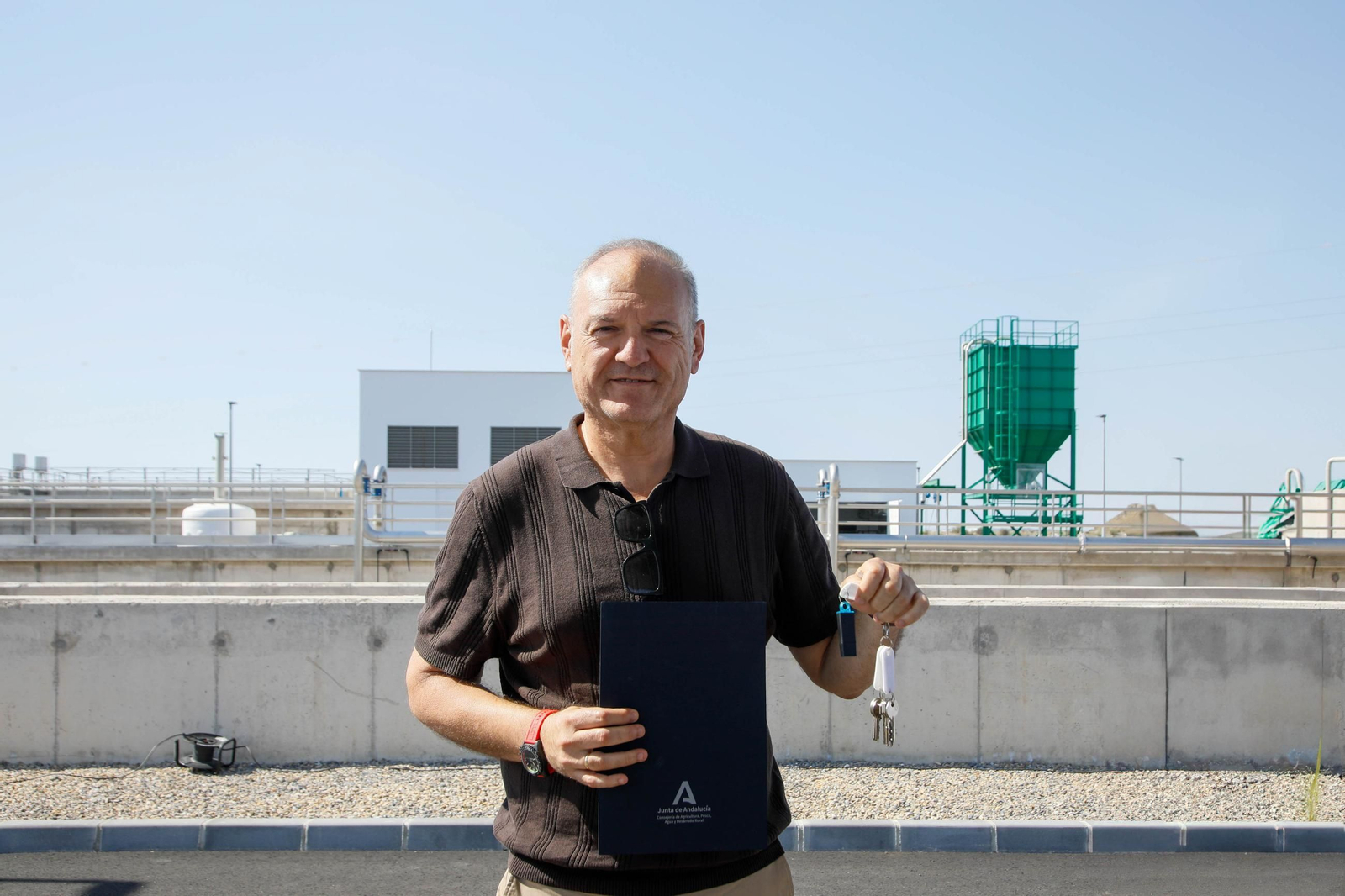 Entrega de la EDAR a Cuevas del Almanzora, en imágenes