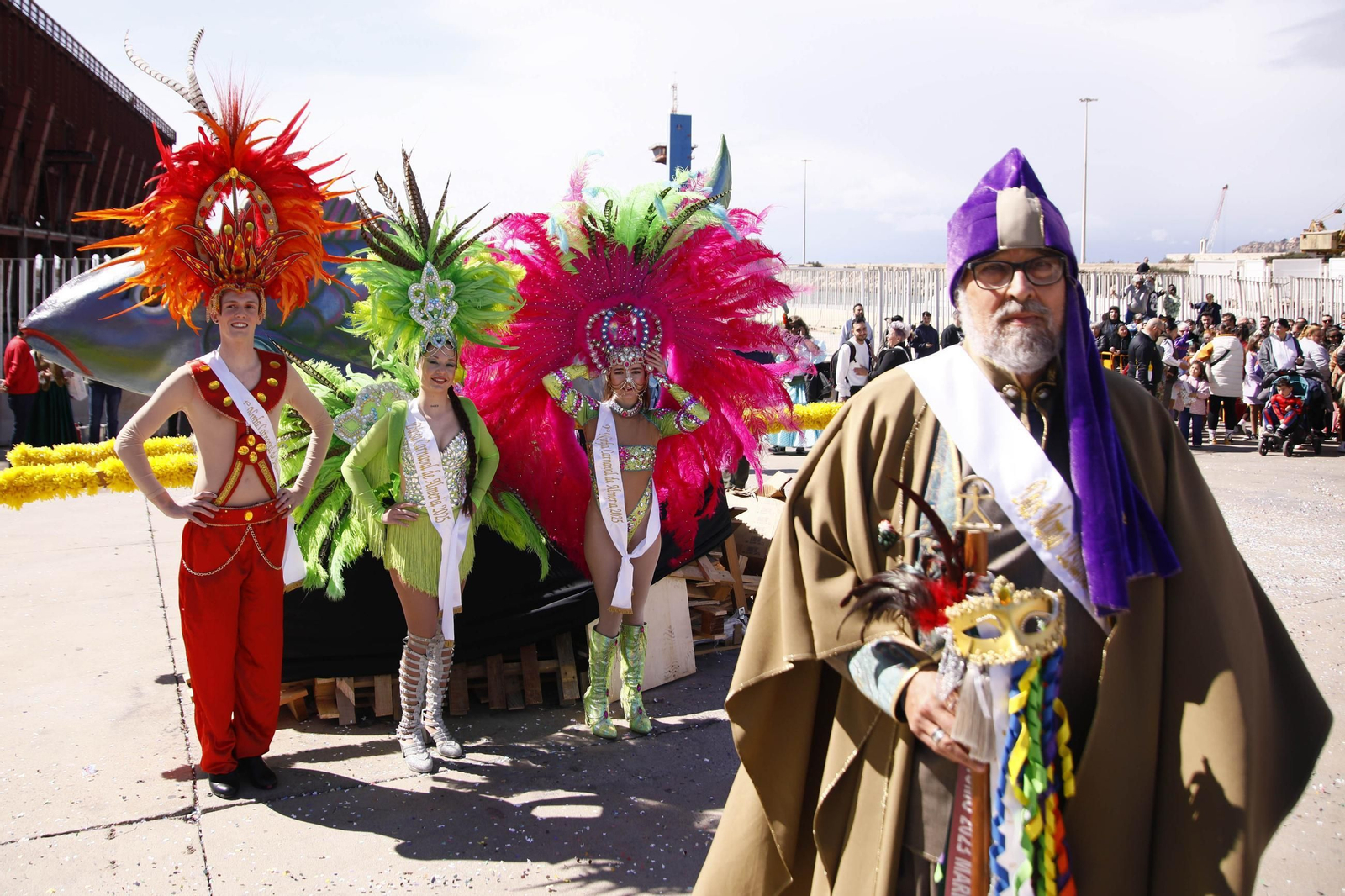 Las imágenes del entierro de la sardina en Almería
