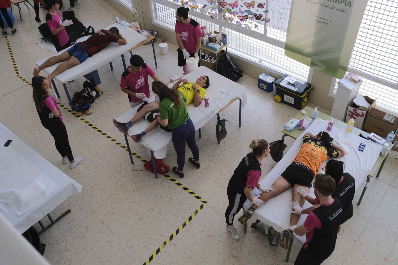 La jornada diurna de los 101, en fotos