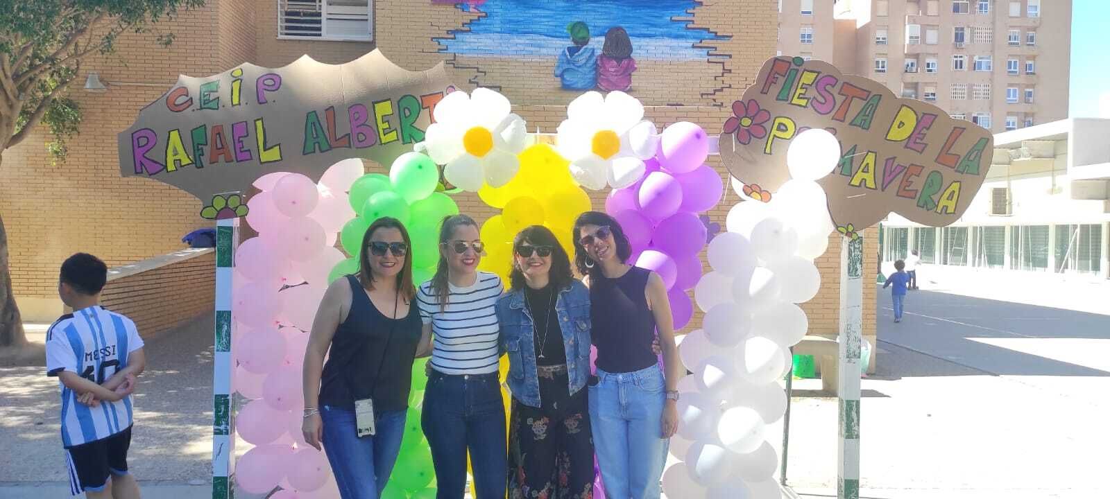 Fiesta de la Primavera en el CEIP Rafael Alberti para hacer del colegio un espacio cardioasegurado y cardiosaludable