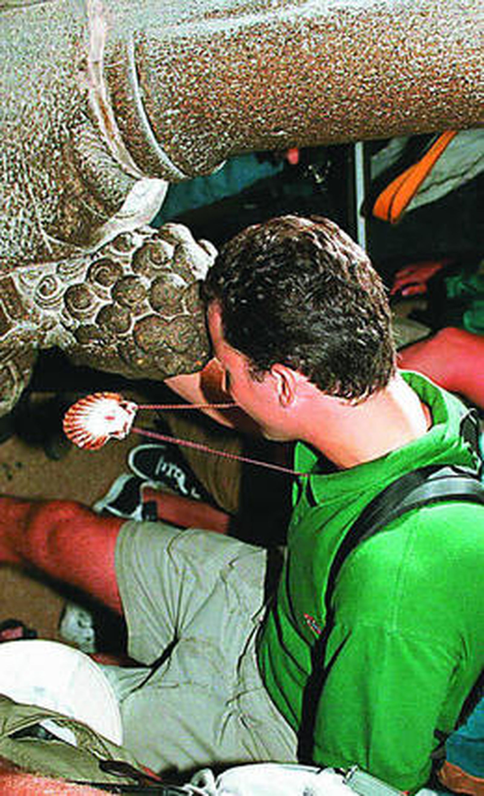 Peregrinación a Santiago de Compostela en 1999. / Efe