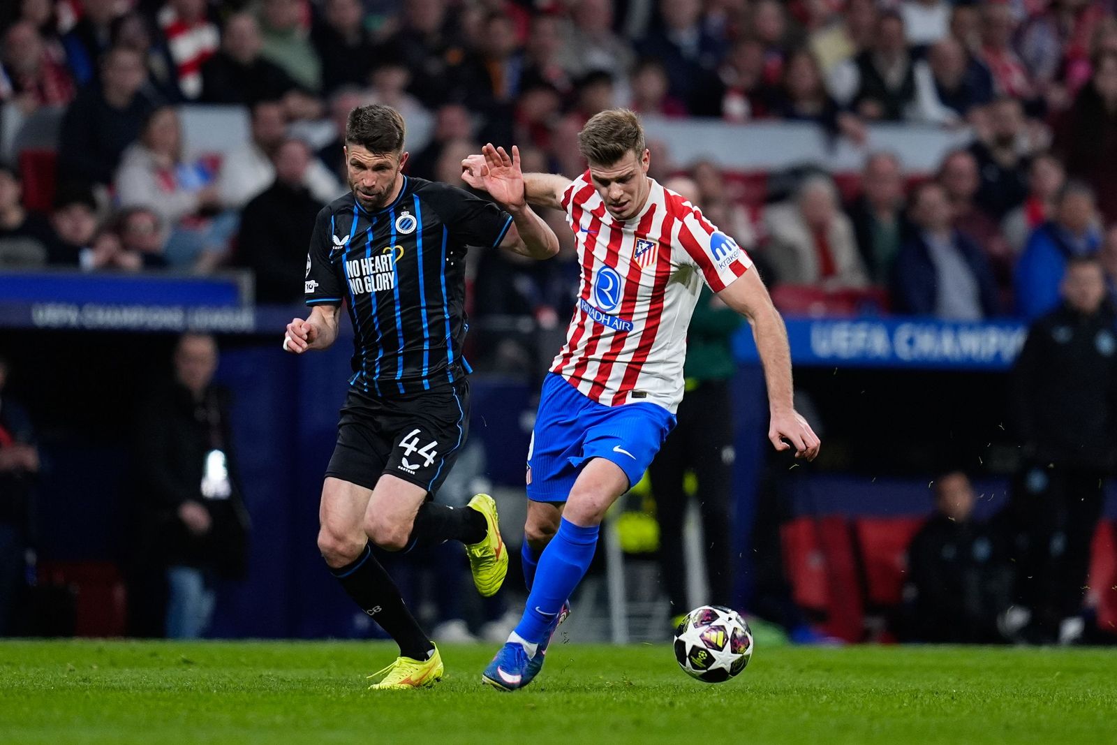 Las fotos del Atlético de Madrid-Brujas