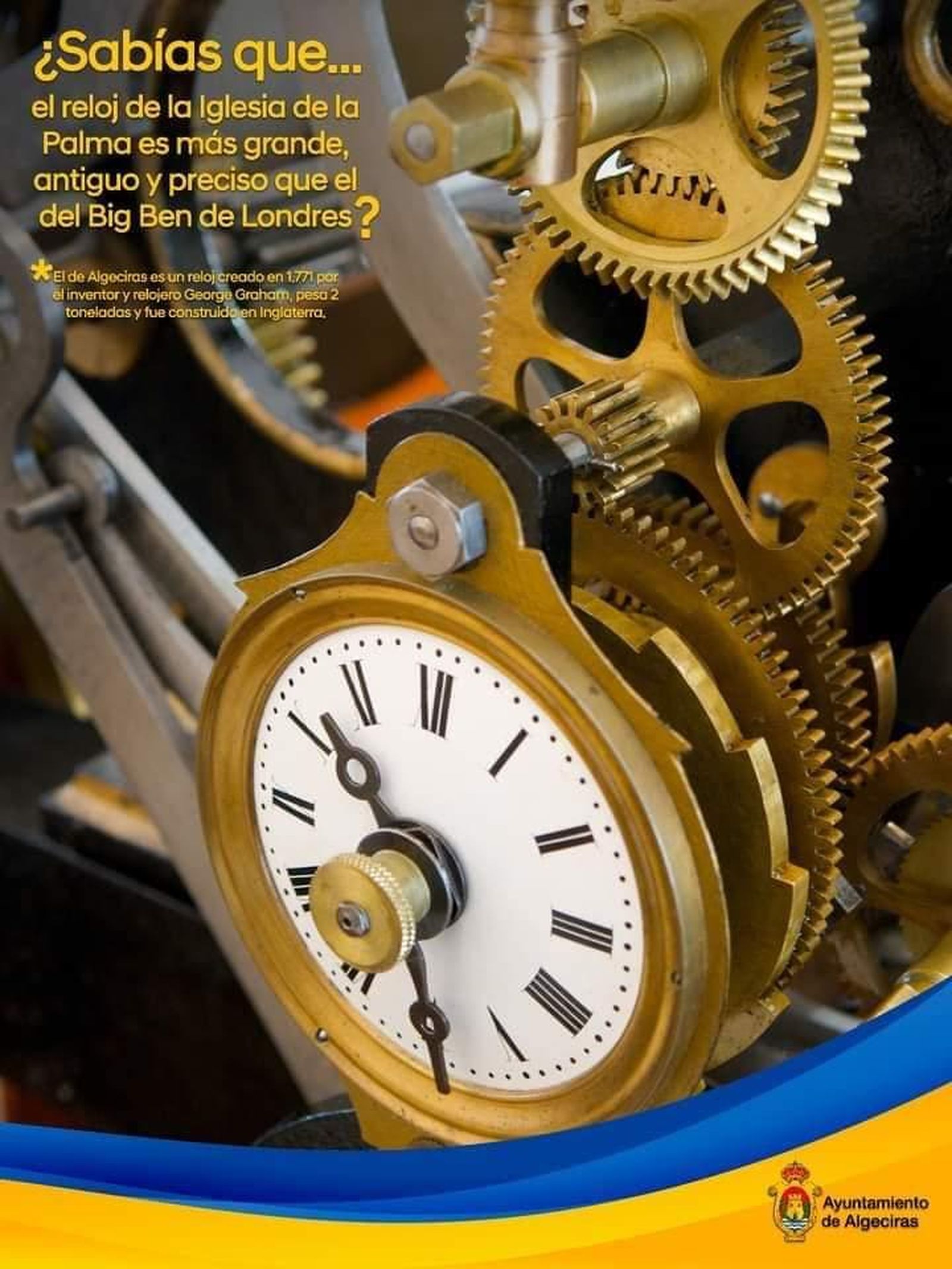 Carteles sobre las curiosidades de Algeciras expuestos en Plaza Alta.