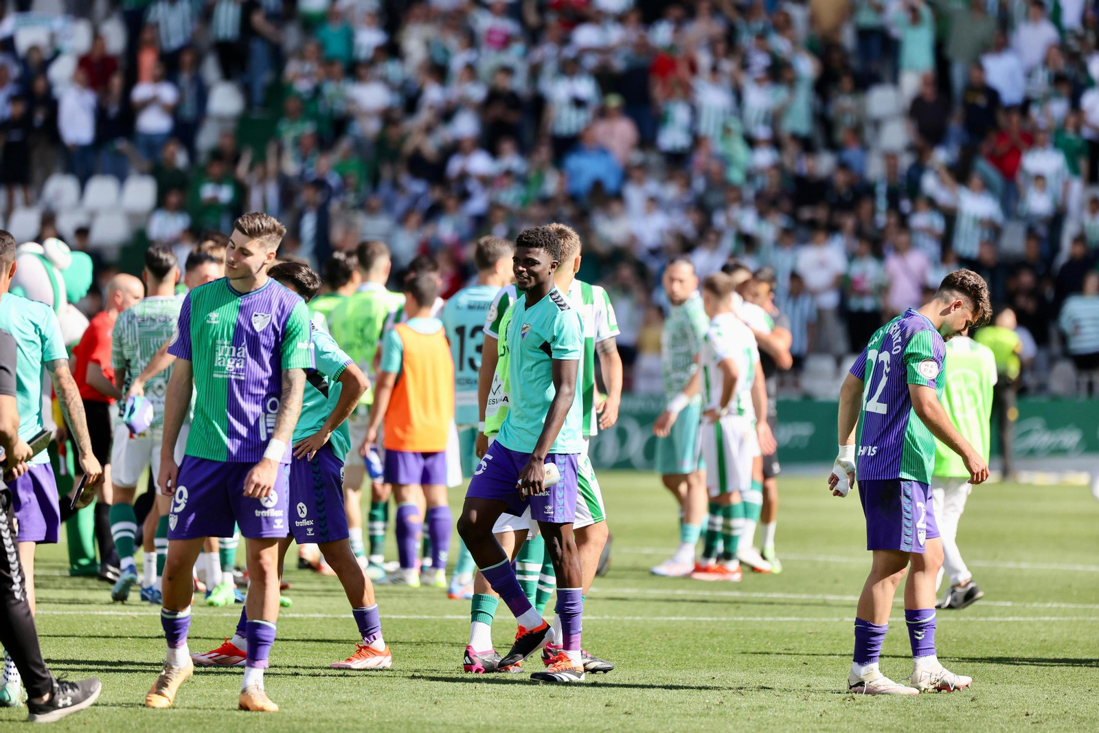 El Córdoba - Málaga CF, en fotos