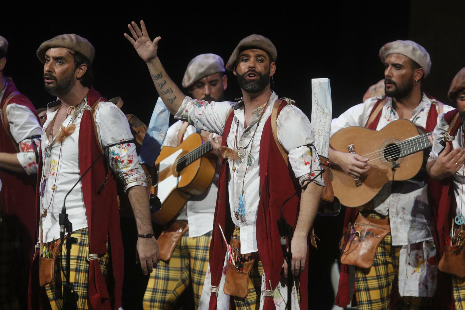 La primera sesión de preliminares del Concurso del Carnaval de Córdoba, en fotos
