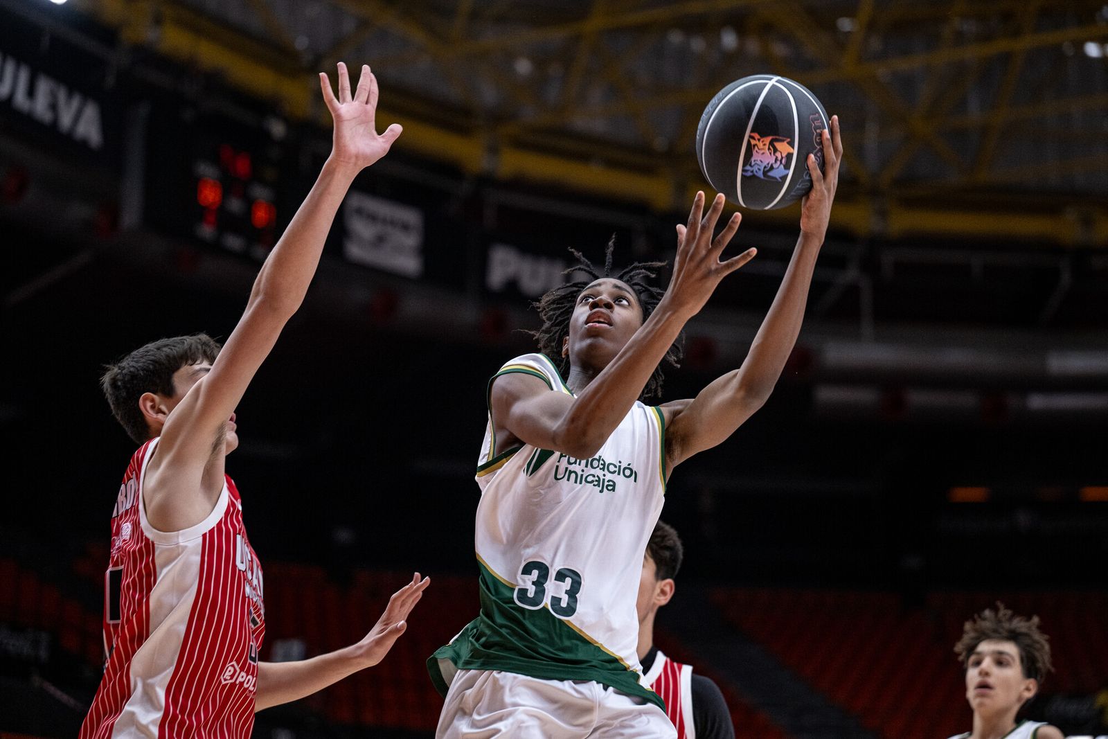 La celebración del Unicaja por acceder a la Minicopa