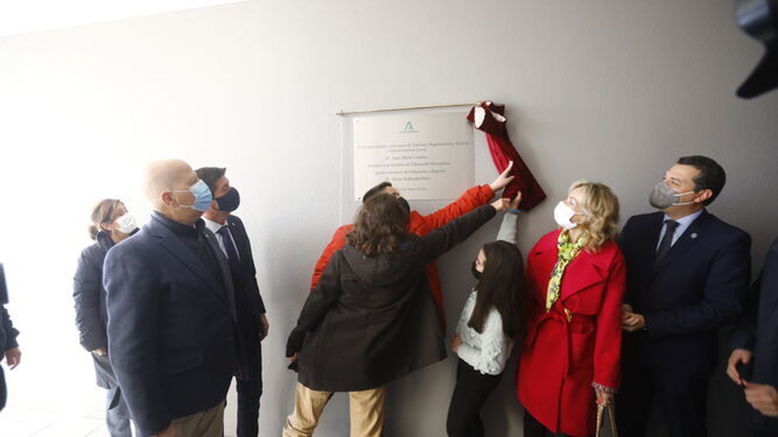 Inauguración del instituto MIralbaida.