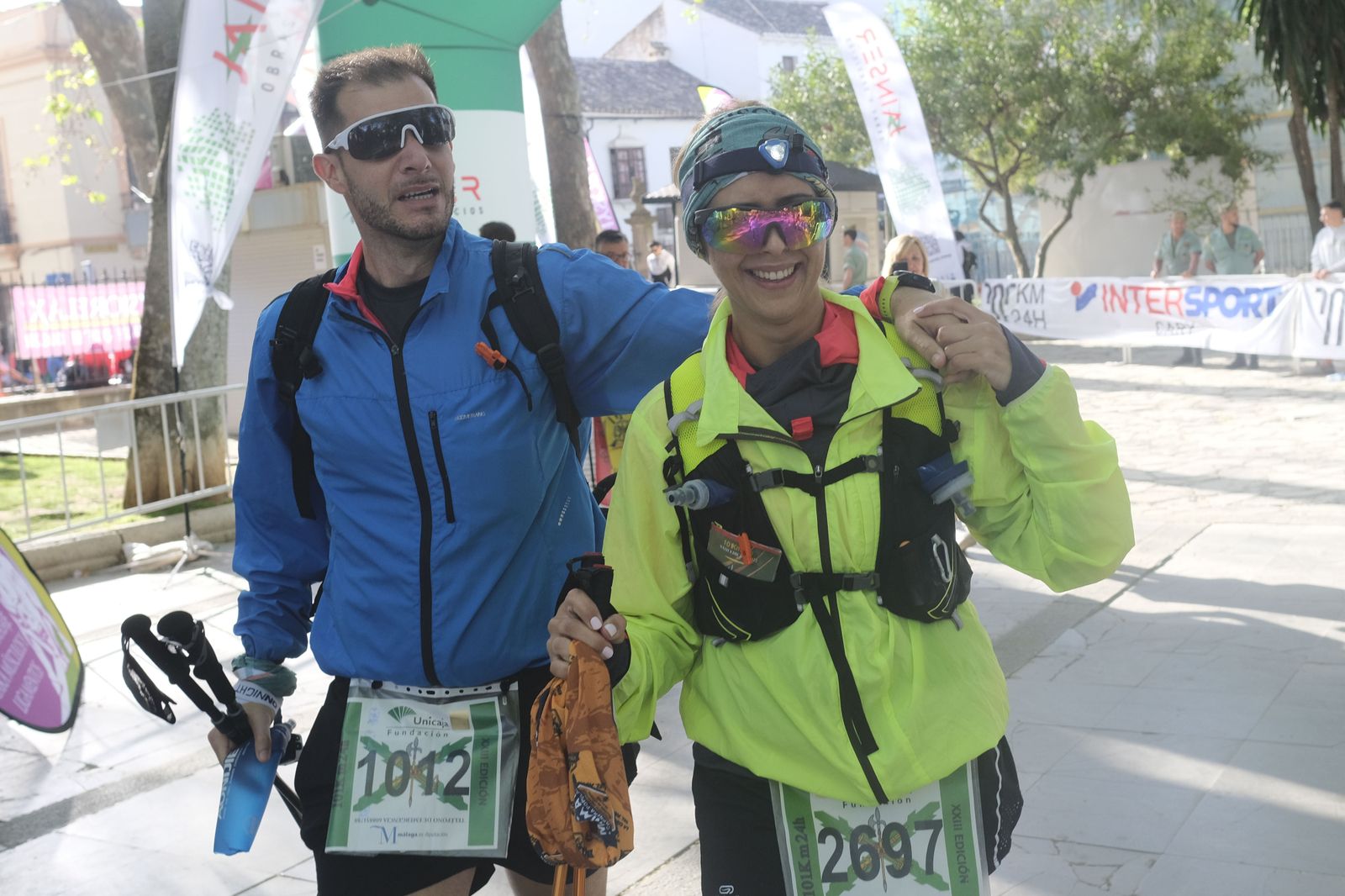 Cierre de la meta de los 101 kilómetros de la Legión, en fotos.