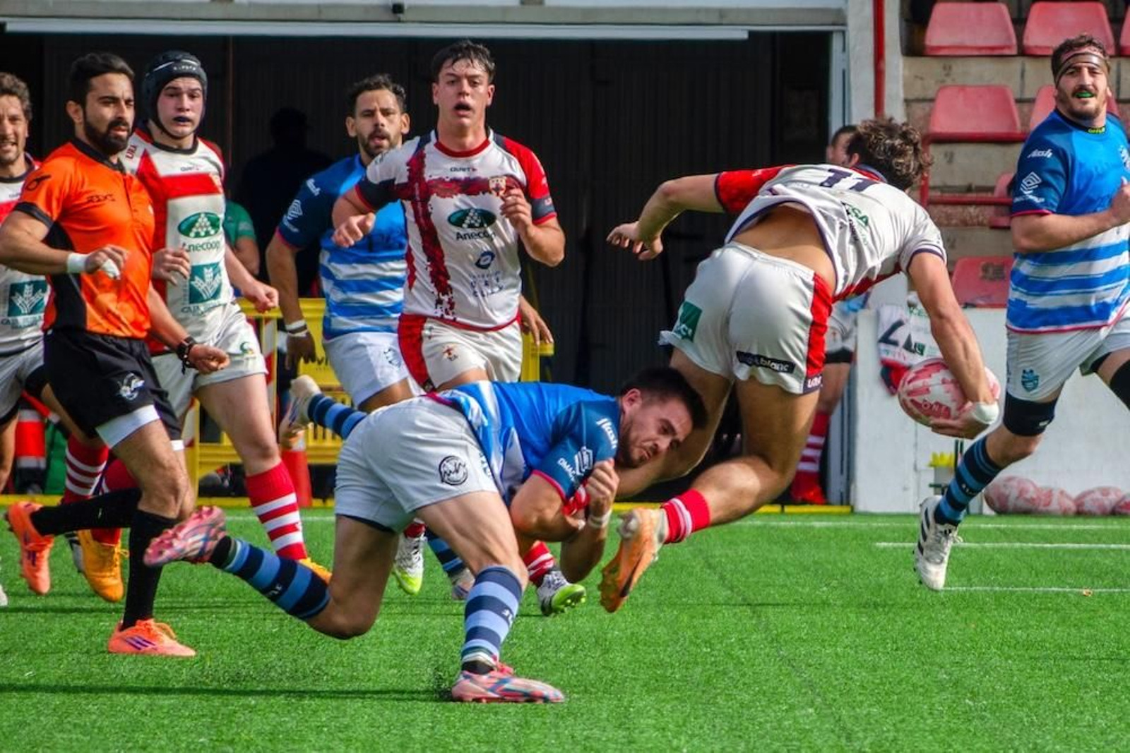 El conjunto cruzado pecó de inexperiencia ante el poderío malagueño.