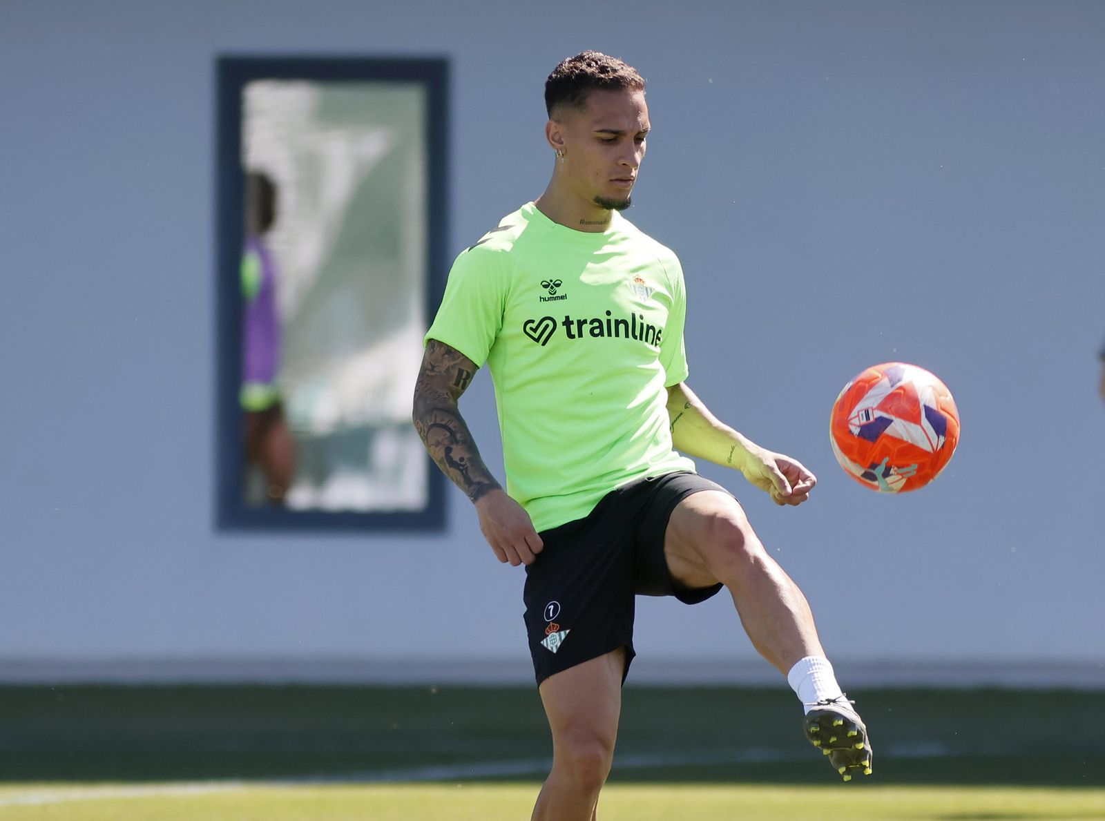 Las imágenes del entrenamiento del Betis