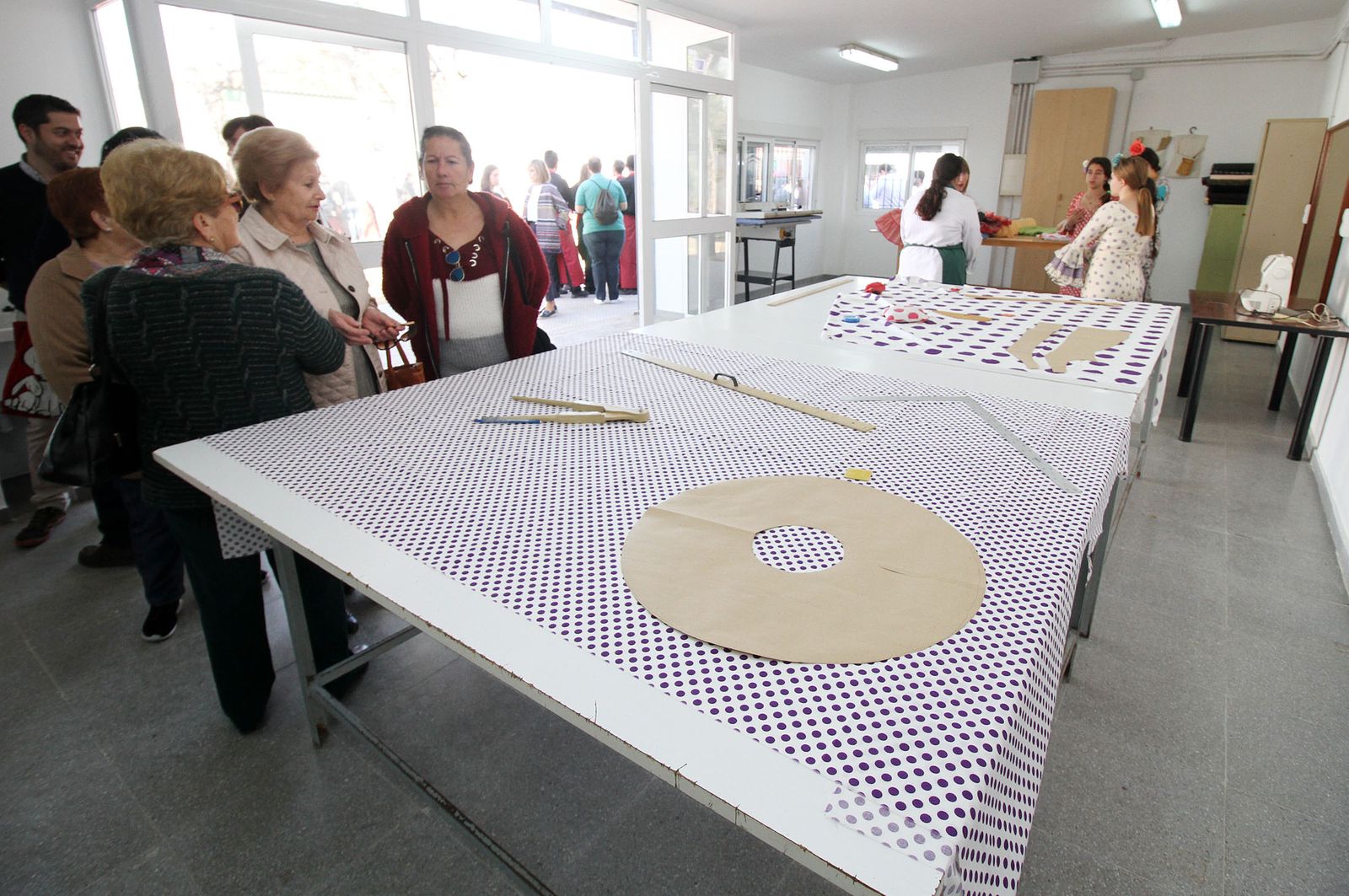 Inauguración de un aula-taller en el Virgen de Belén, en imágenes
