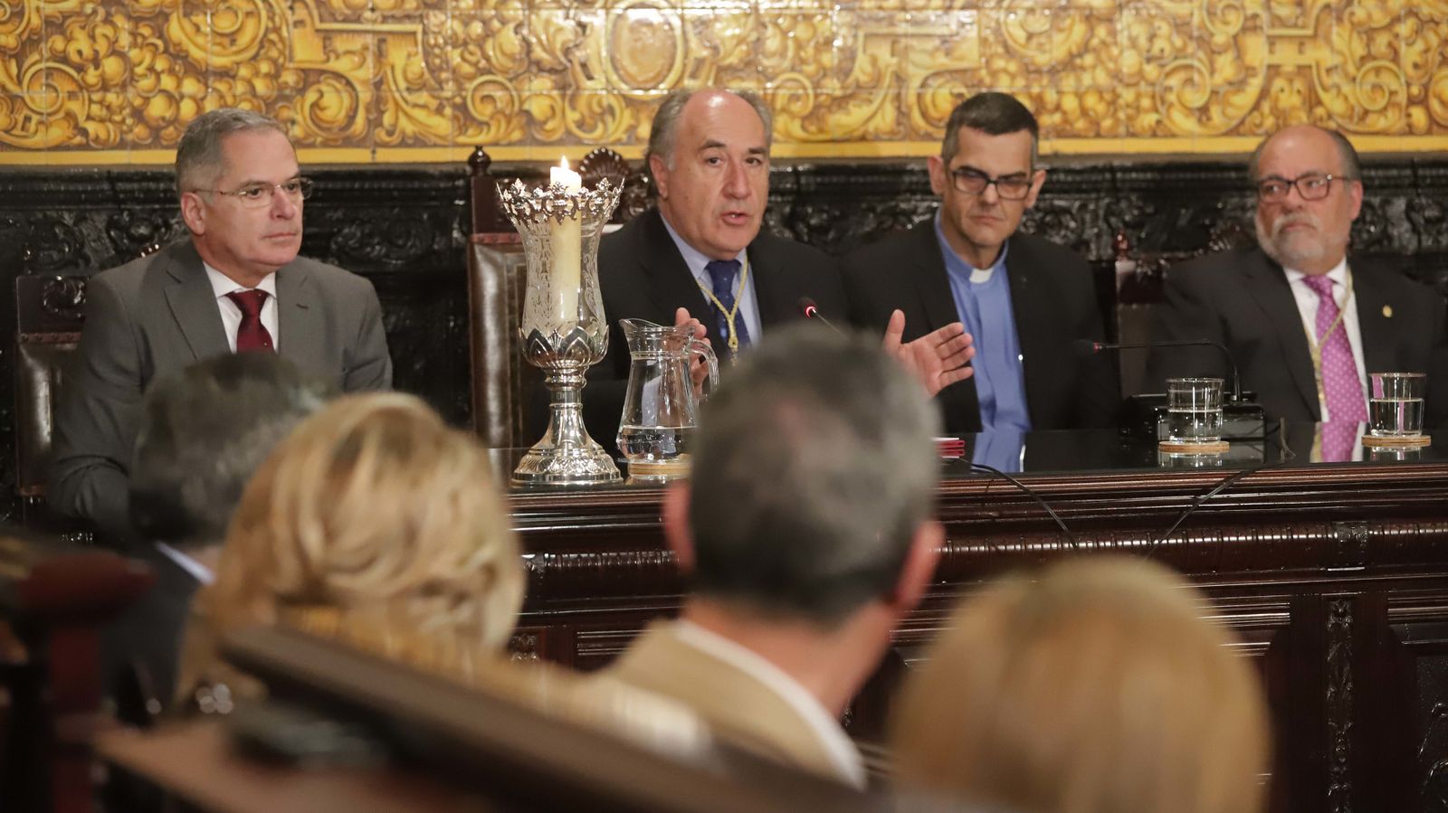 Presentación del cartel anunciador de la Semana Santa de Algeciras en imágenes