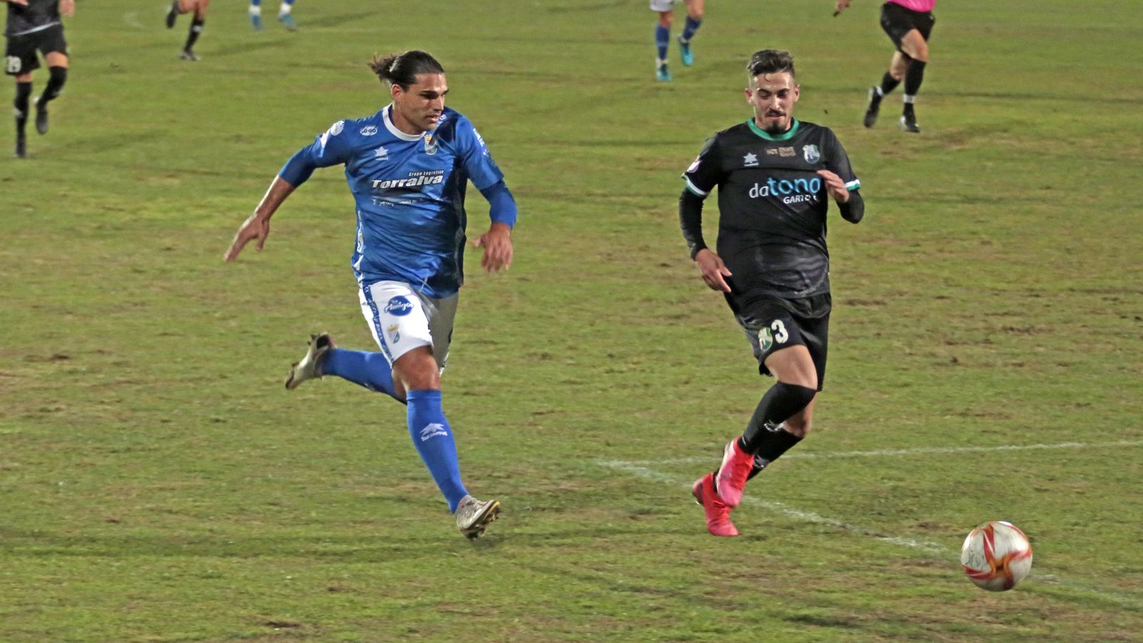 Imágenes del Xerez CD y el CD Rota en el Pedro S. Garrido