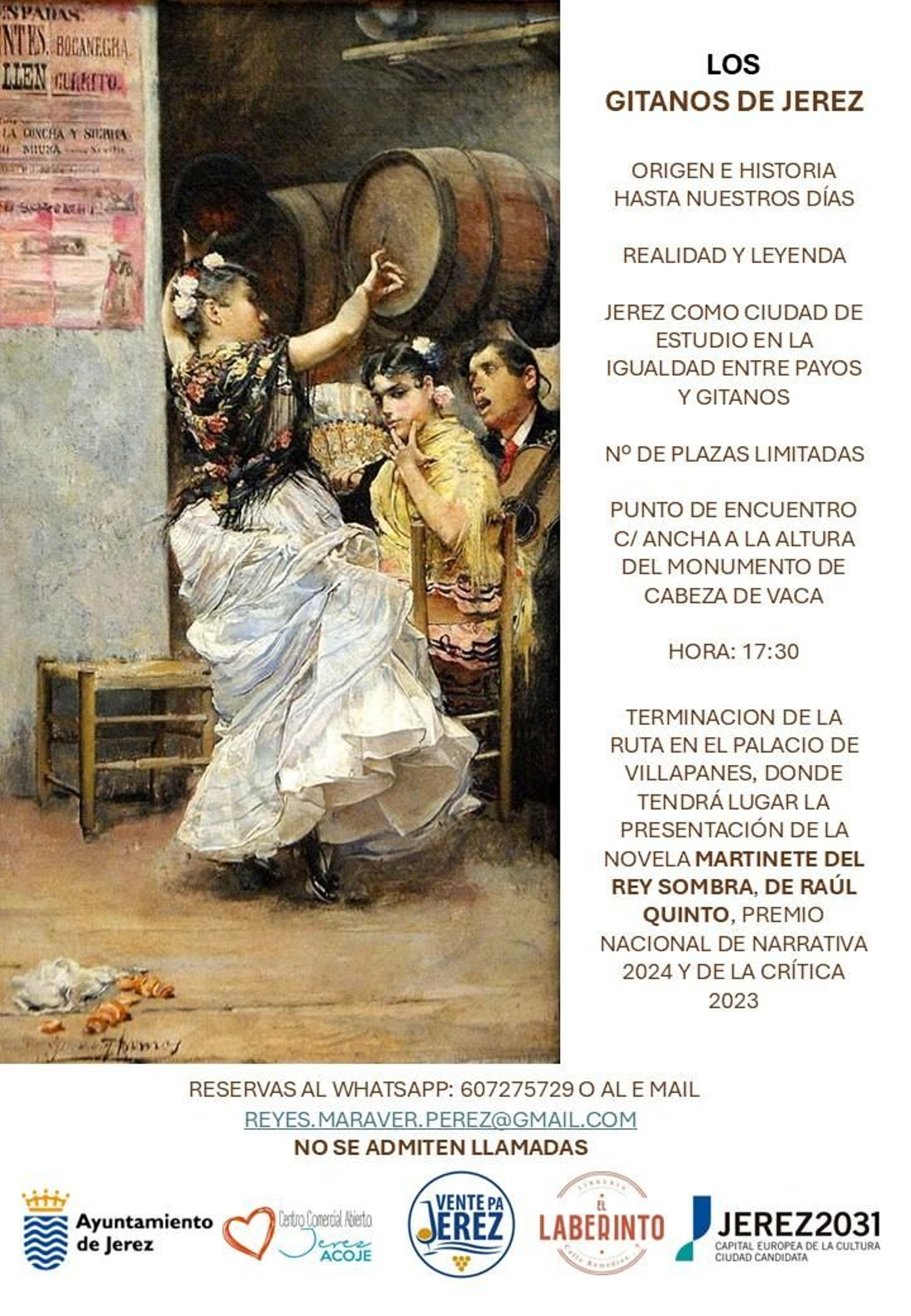 Cartel de la ruta.