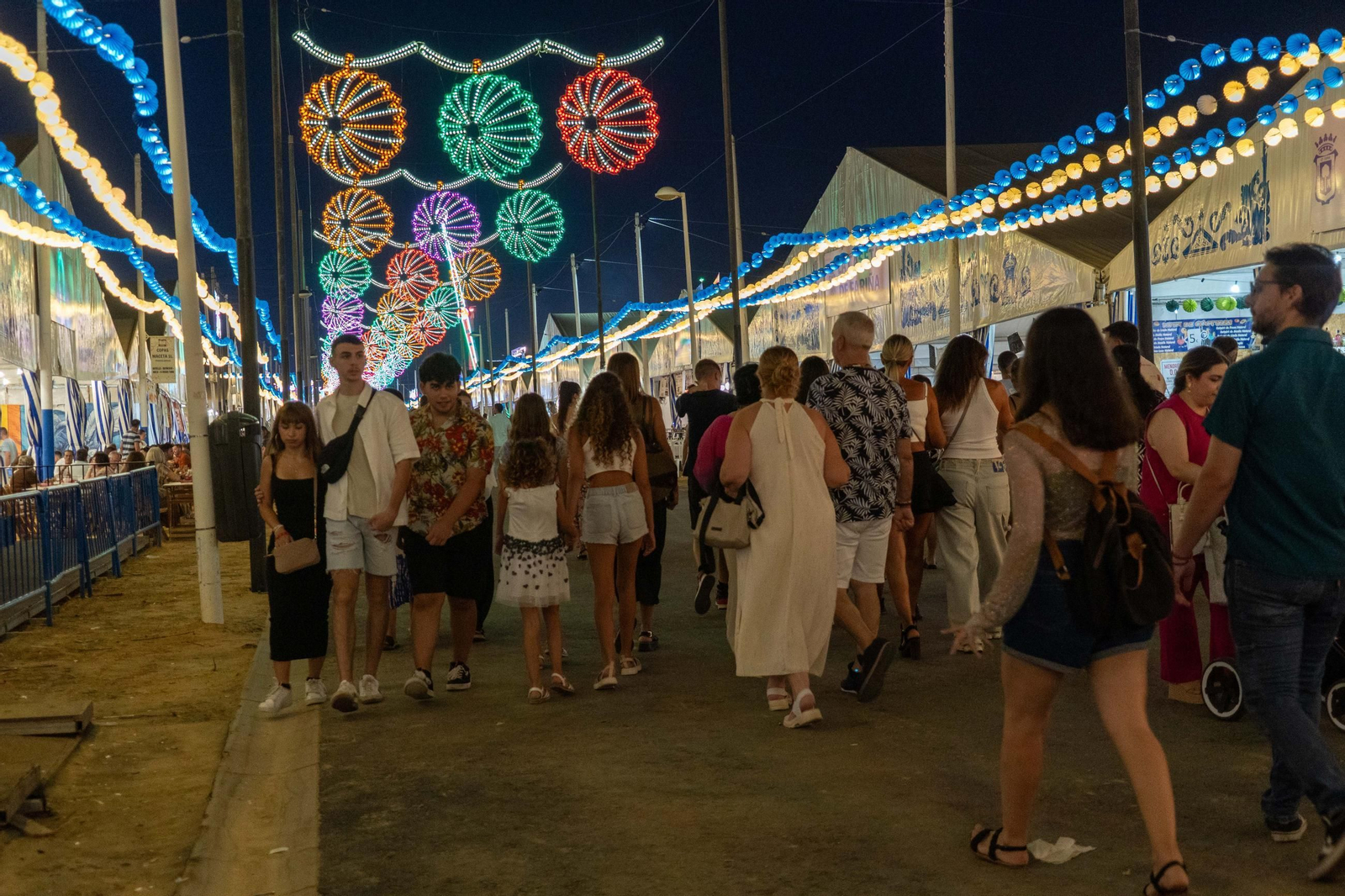 Colombinas 2025: Imágenes del ambiente el sábado 2 de agosto en las Fiestas Colombinas