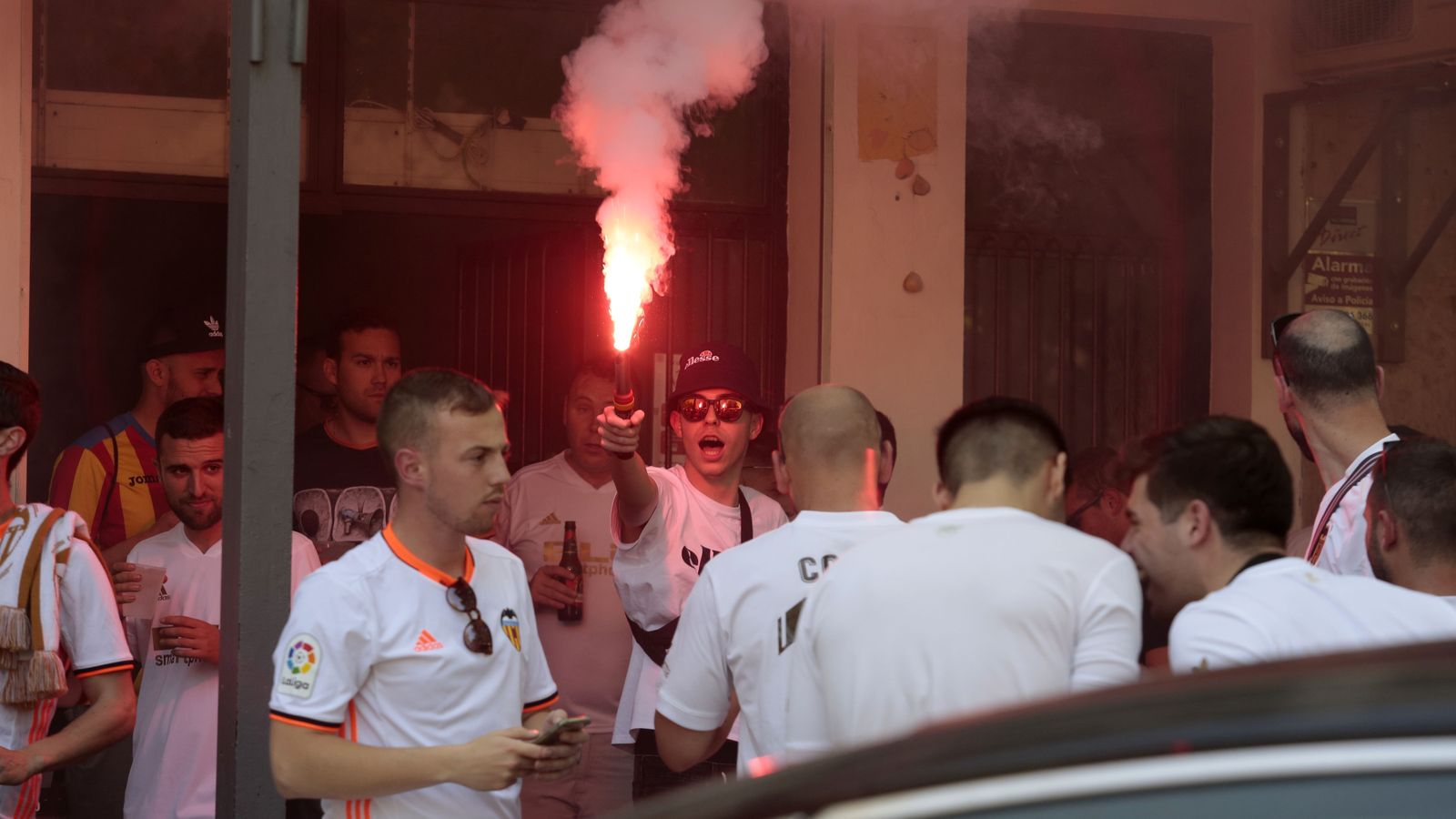 Espectaculares imágenes de la afición del Valencia