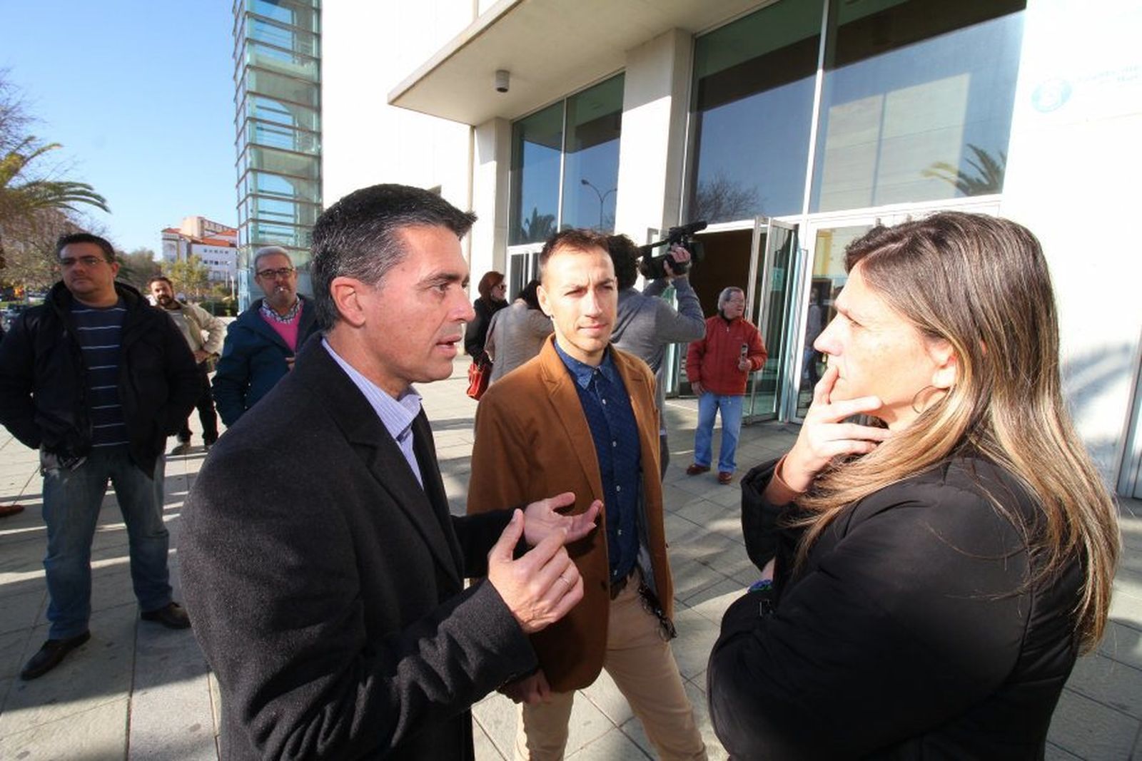 Inaugurado el nuevo nombre del Palacio de Deportes Carolina Marín