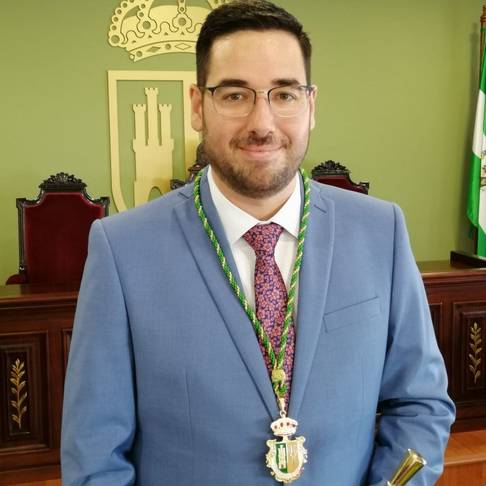 José Díaz, de 36 años, es alcalde de Tabernas desde 2015