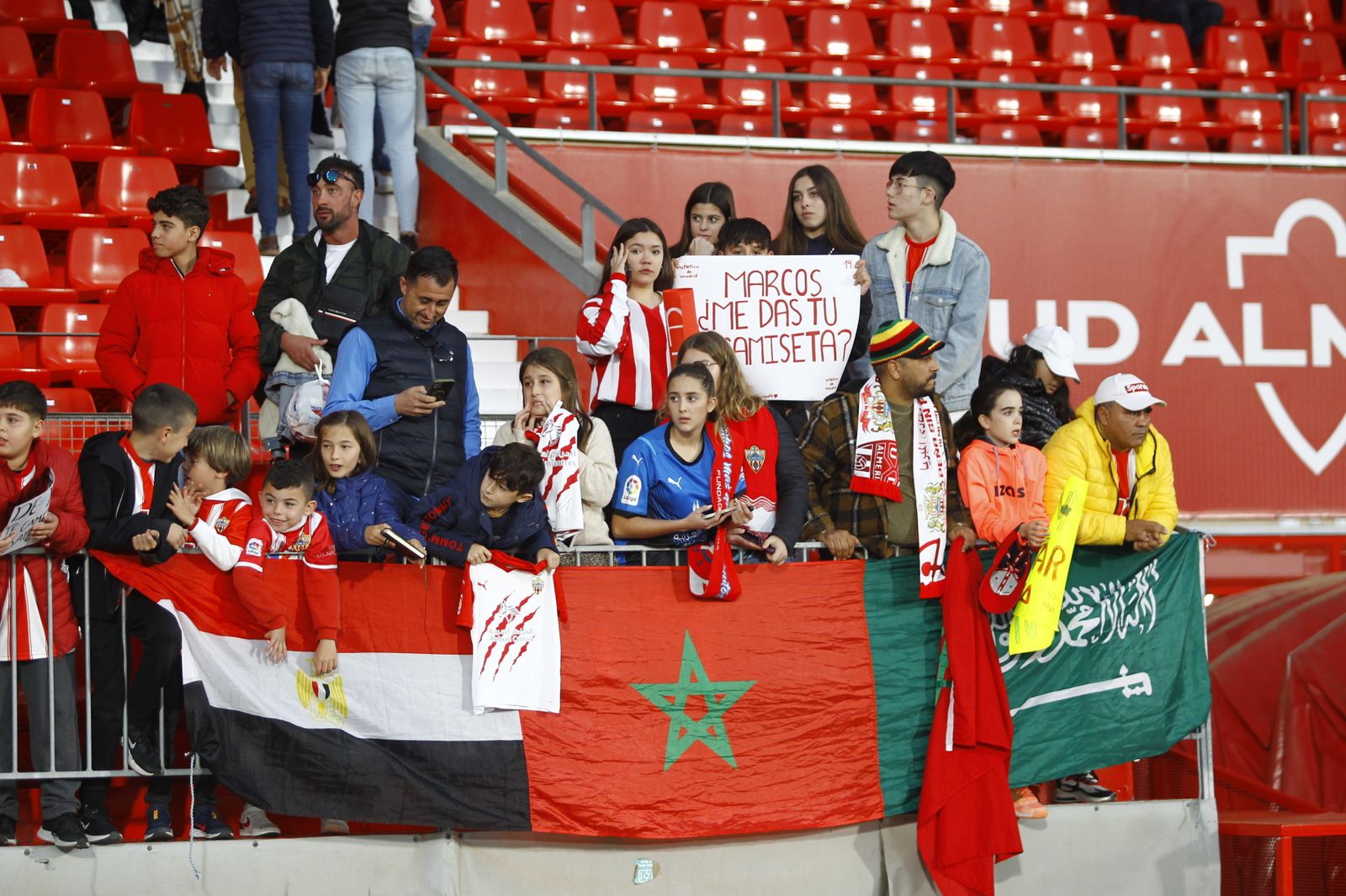 Imágenes del partido U.D. Almería-Atlético de Madrid