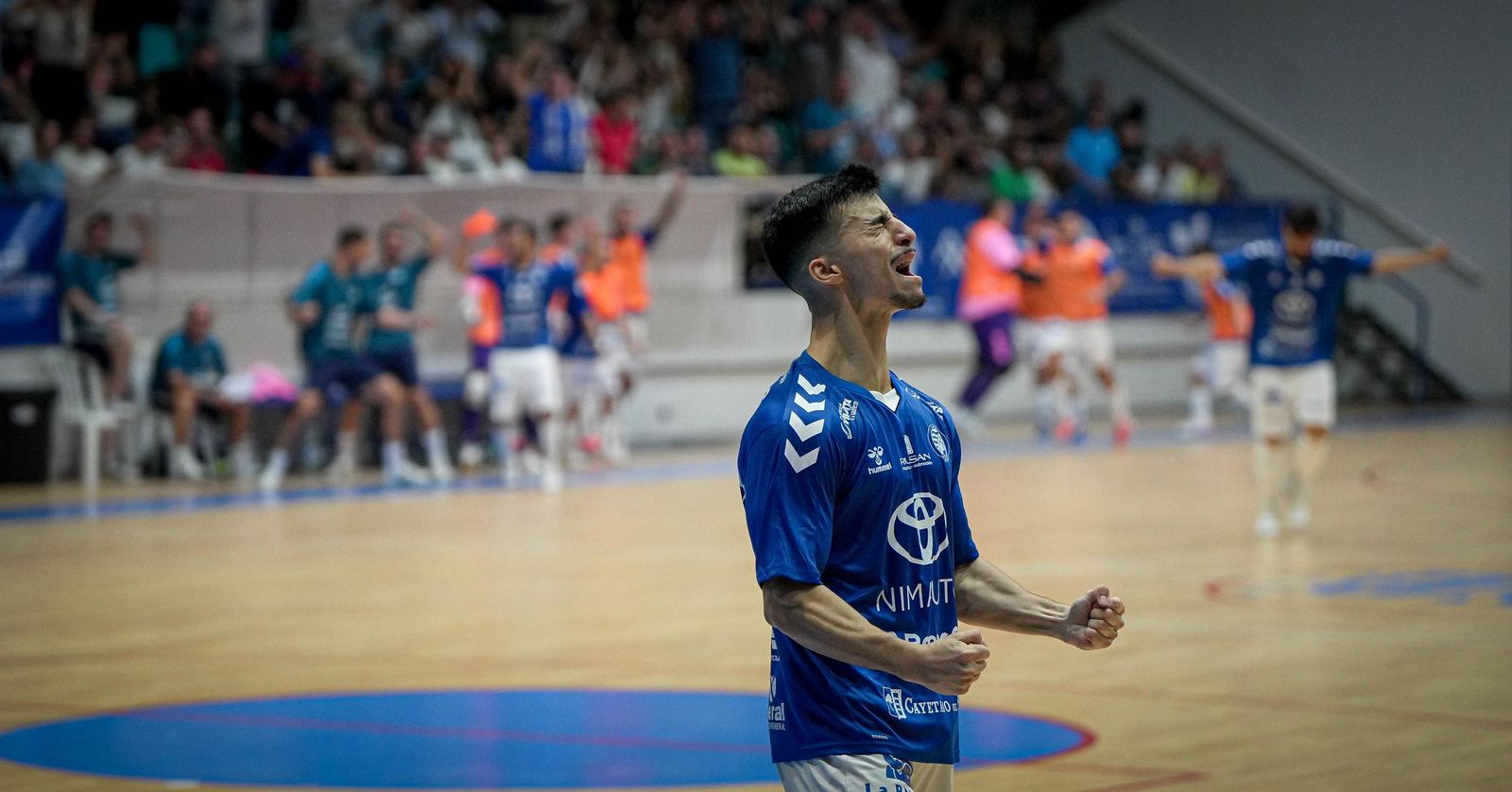 Imágenes del partido de futbolsala entre el Xerez Toyota - Cádiz Virgili